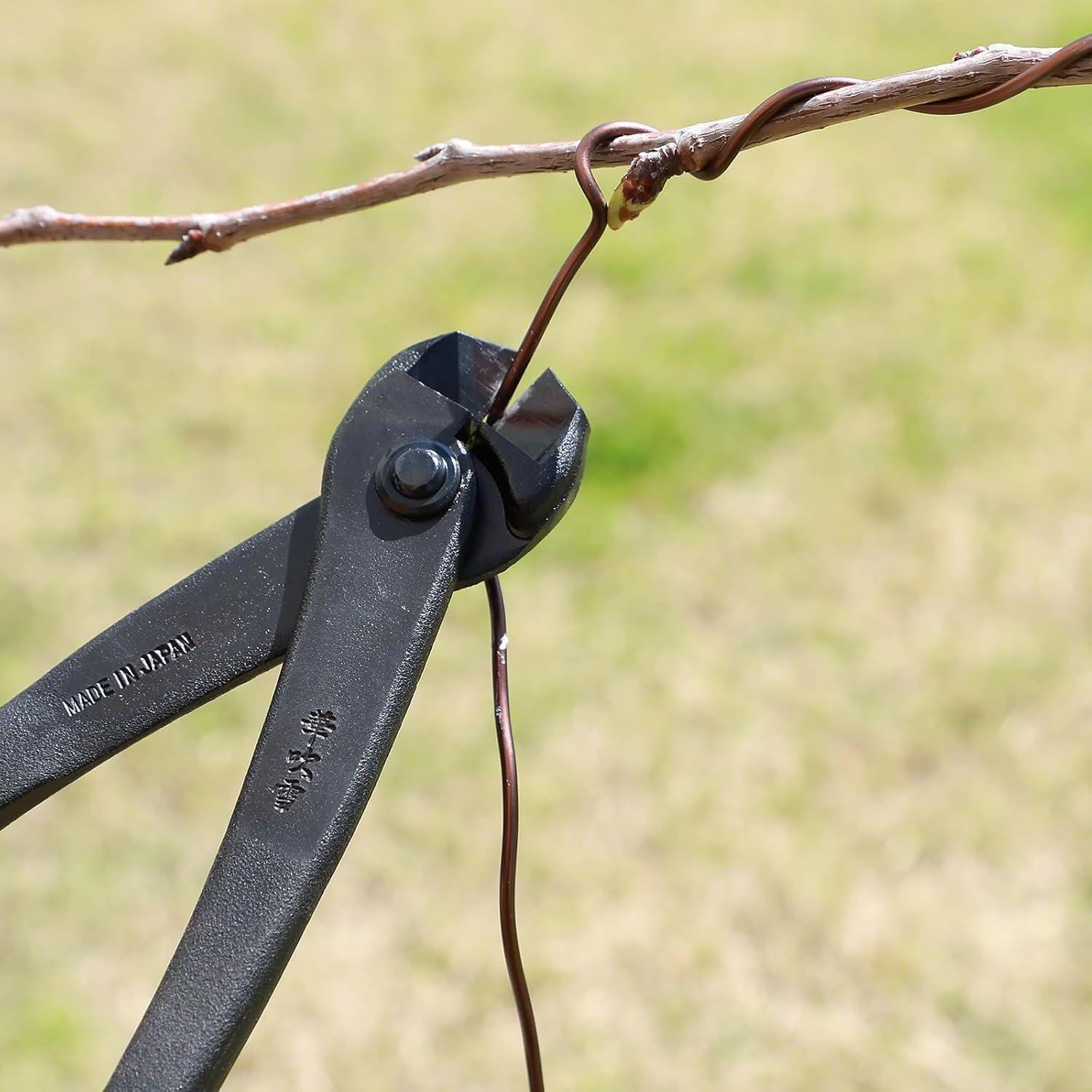 Cortador de Alambre Bonsai Wazakura 195 mm Forjado a Mano