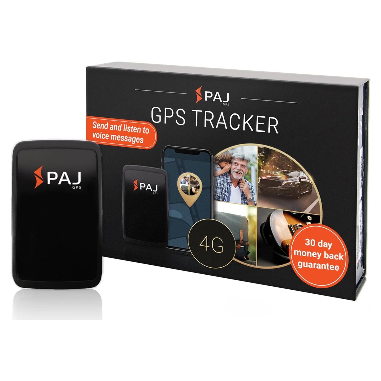 Localizador GPS PAJ Allround Finder 4G - SOS, Mensajes de Voz