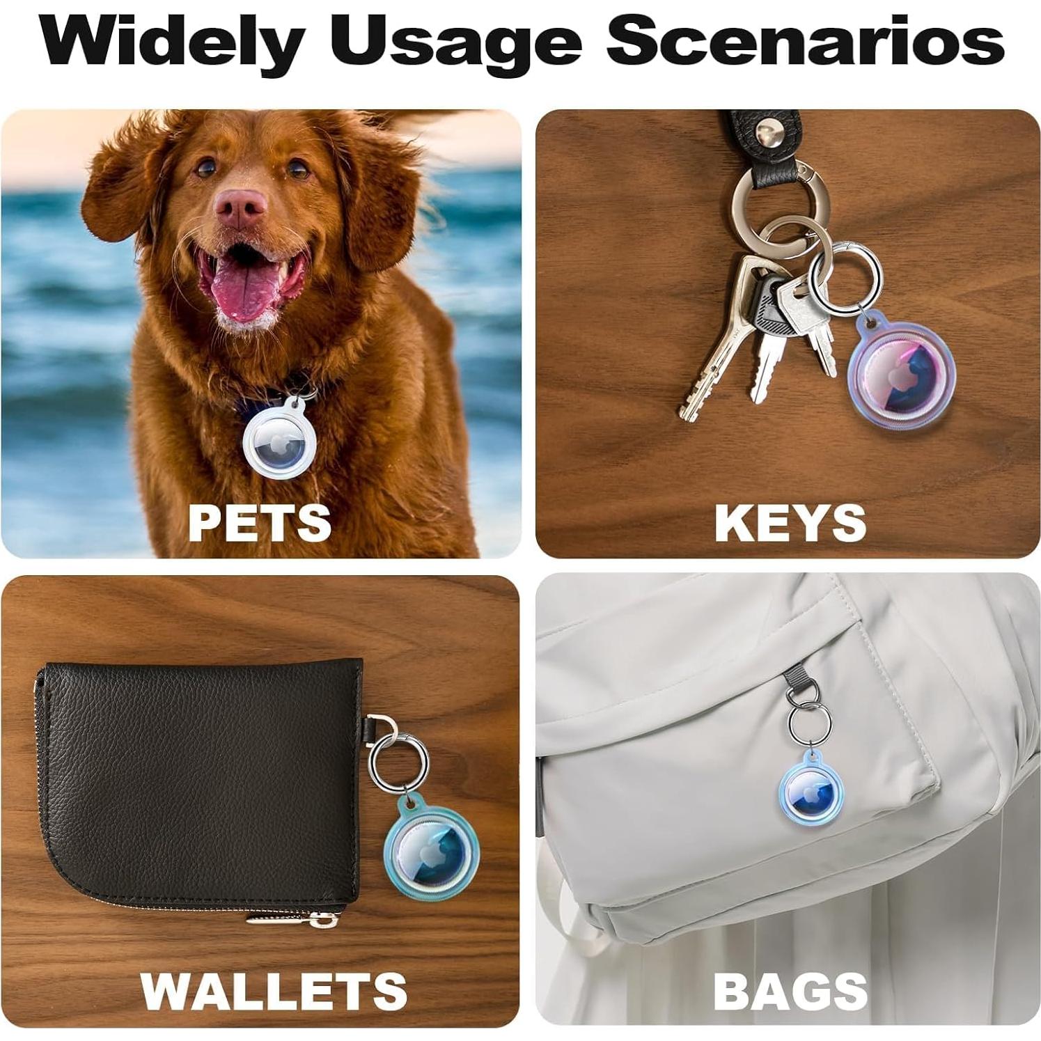 Funda impermeable para Airtag Foweroty - 4 colores