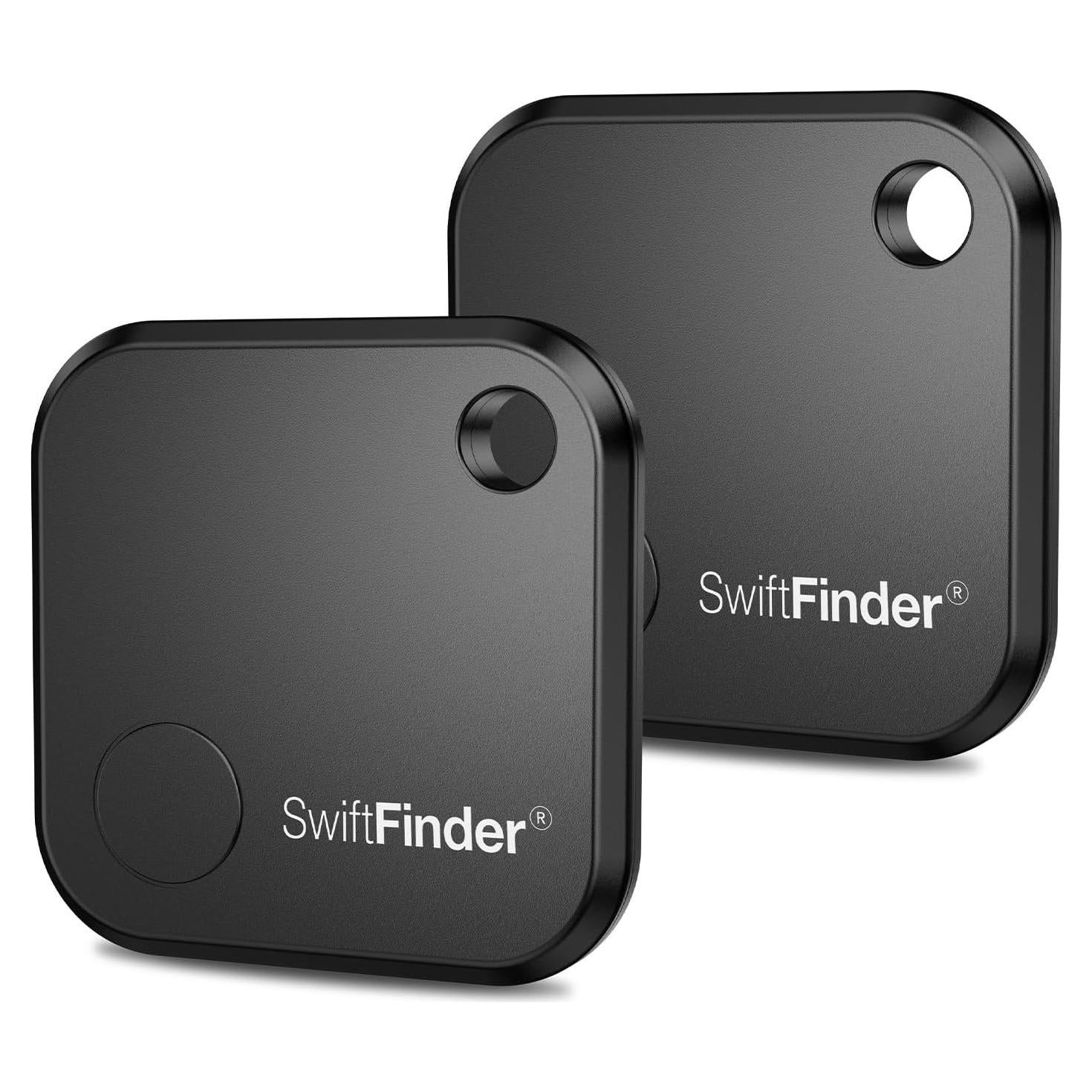 Localizador Bluetooth SwiftFinder ST02 - Paquete de 2, Resistente al Agua, Alcance 91.44m