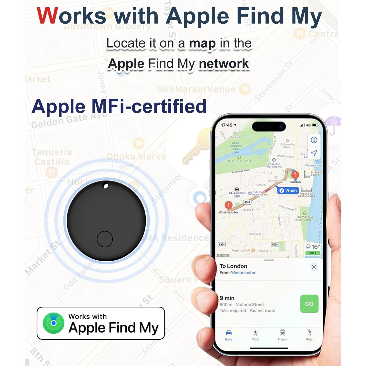 Etiquetas de Seguimiento Aéreo YAOSTE - Localizador de Llaves y Equipaje