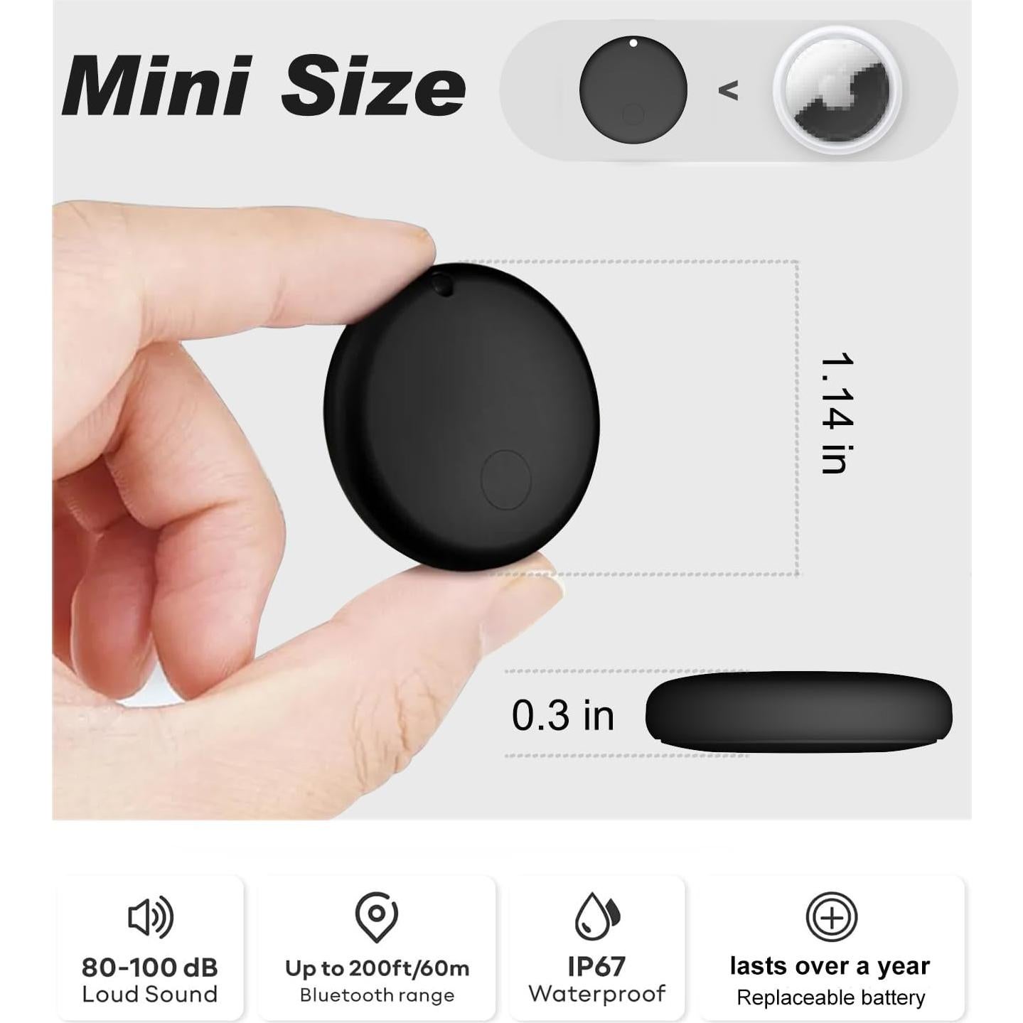 Etiquetas de Seguimiento Aéreo YAOSTE - Localizador de Llaves y Equipaje