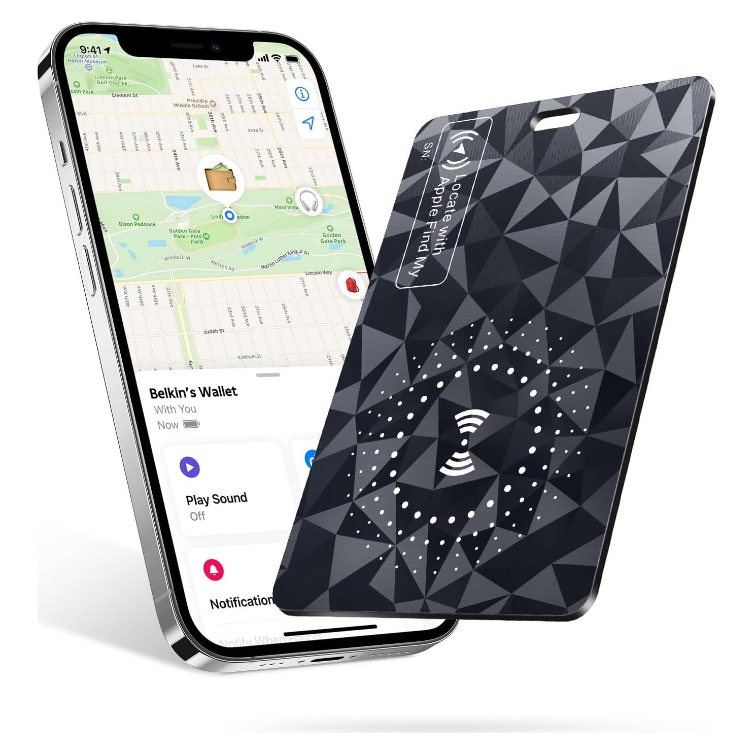 Tarjeta Rastreadora Bluetooth Lulaven Ucard Brillo Diamante