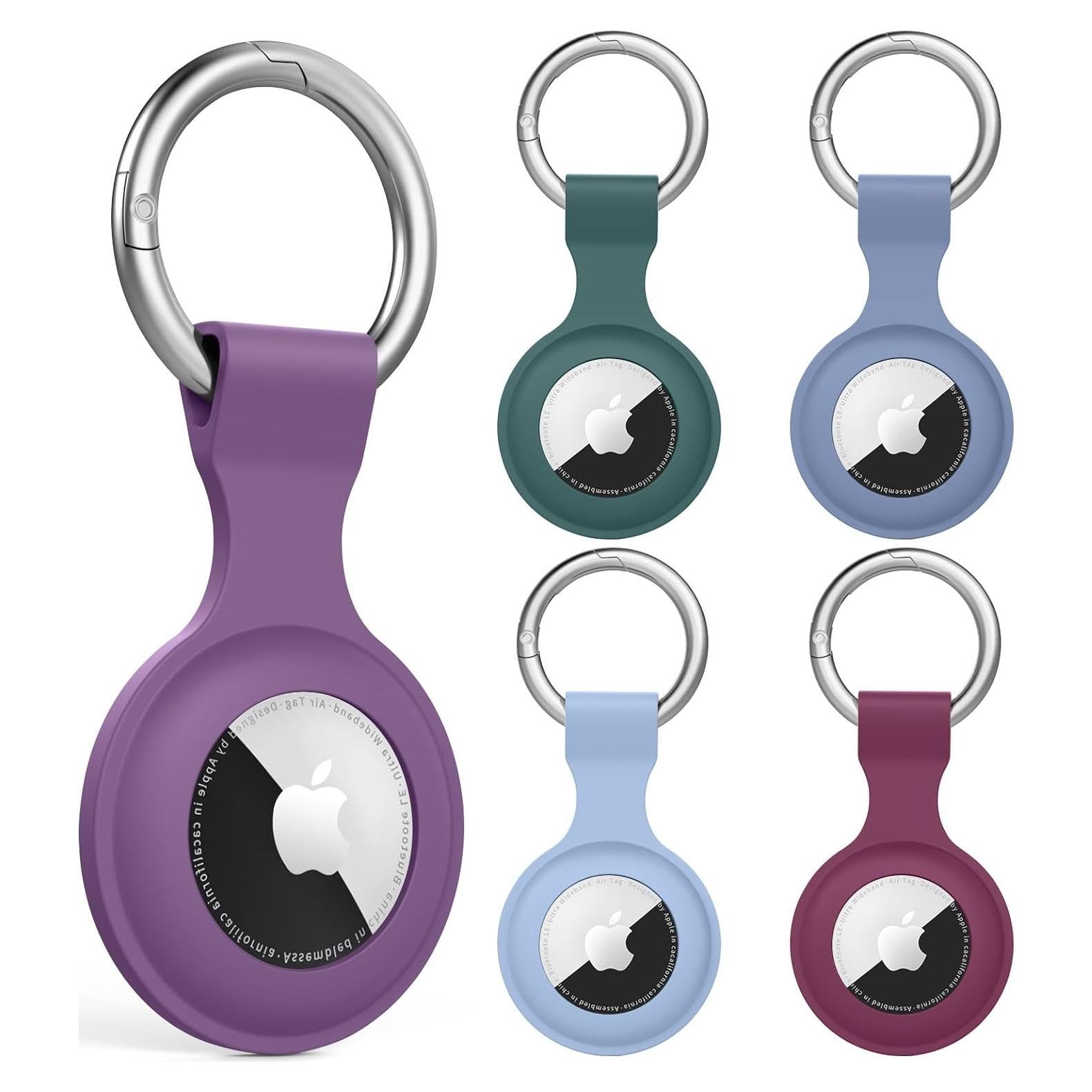 Paquete de 5 fundas protectoras Meliya para AirTag