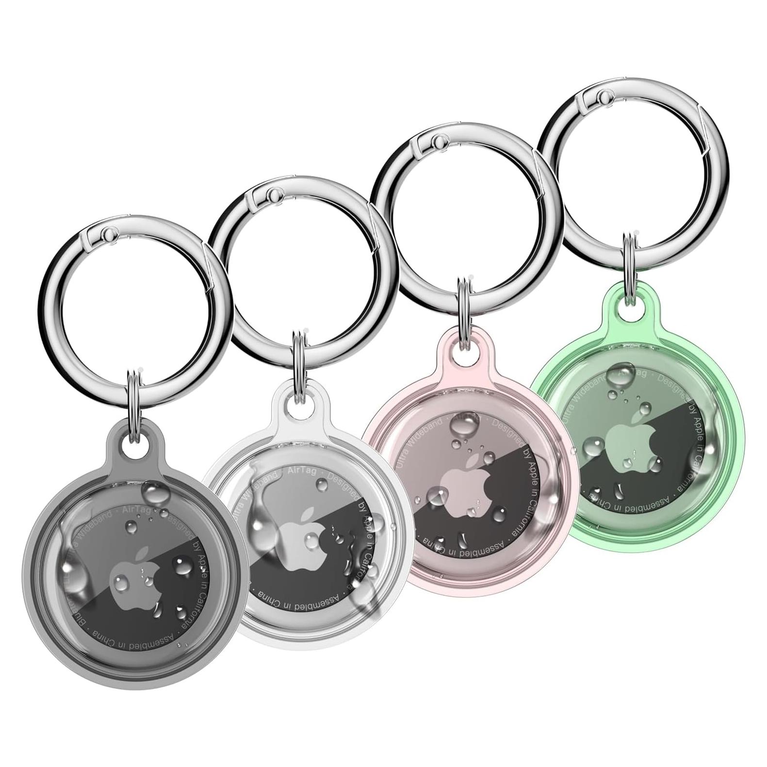 Funda Protectora para Air Tag 4 Pack Genérico - Impermeable
