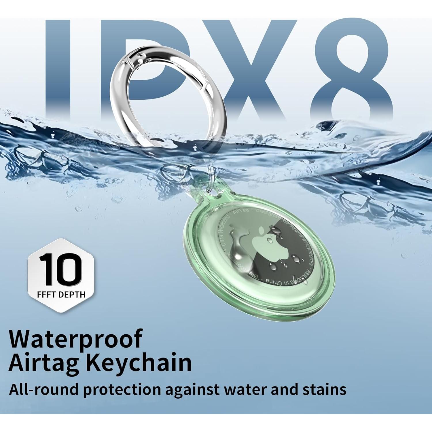 Funda Protectora para Air Tag 4 Pack Genérico - Impermeable