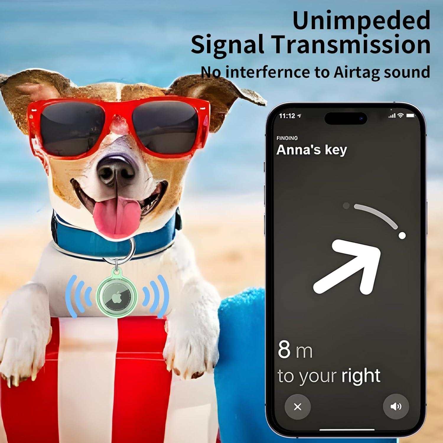 Funda Protectora para Air Tag 4 Pack Genérico - Impermeable