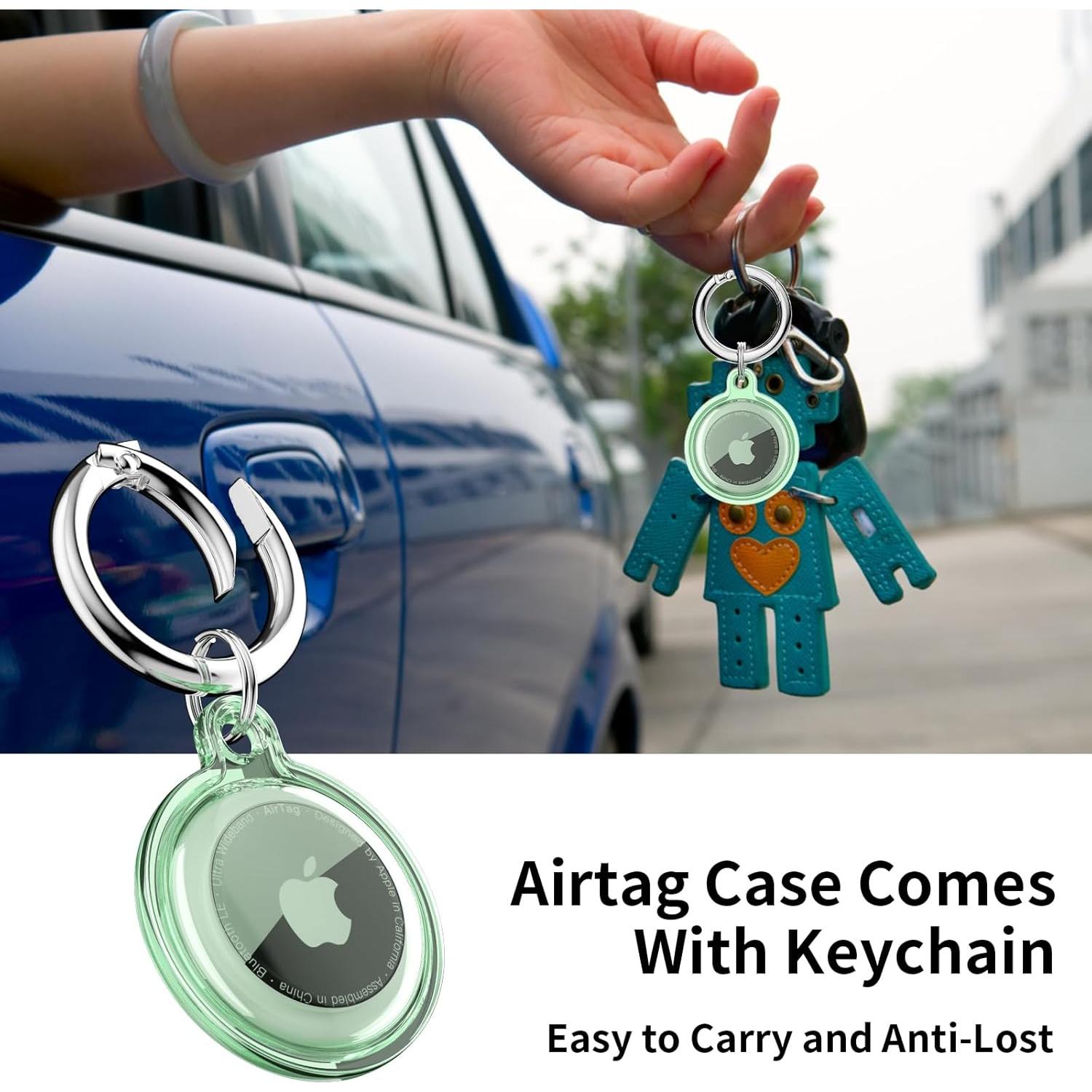 Funda Protectora para Air Tag 4 Pack Genérico - Impermeable