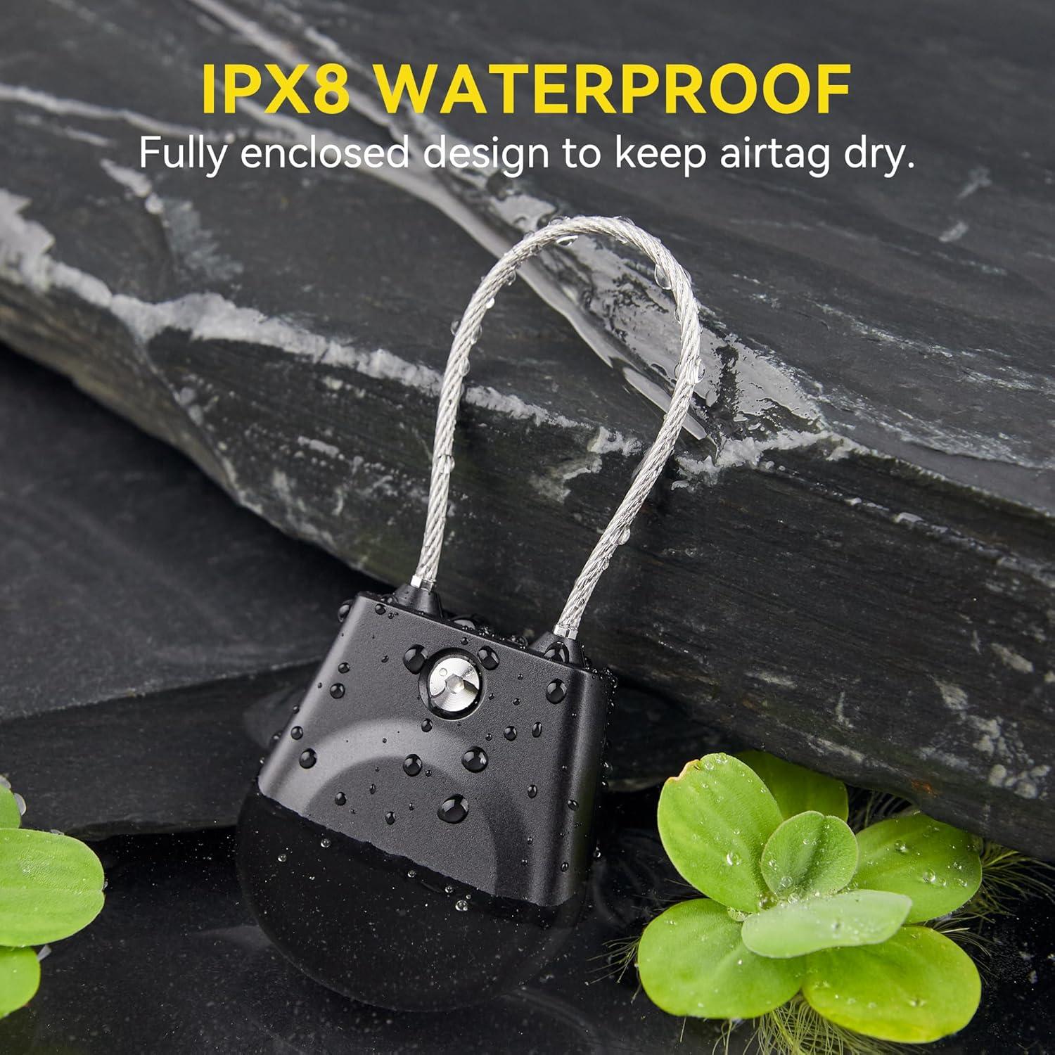 Soporte impermeable para Apple AirTag CITYWAY 2 Pack