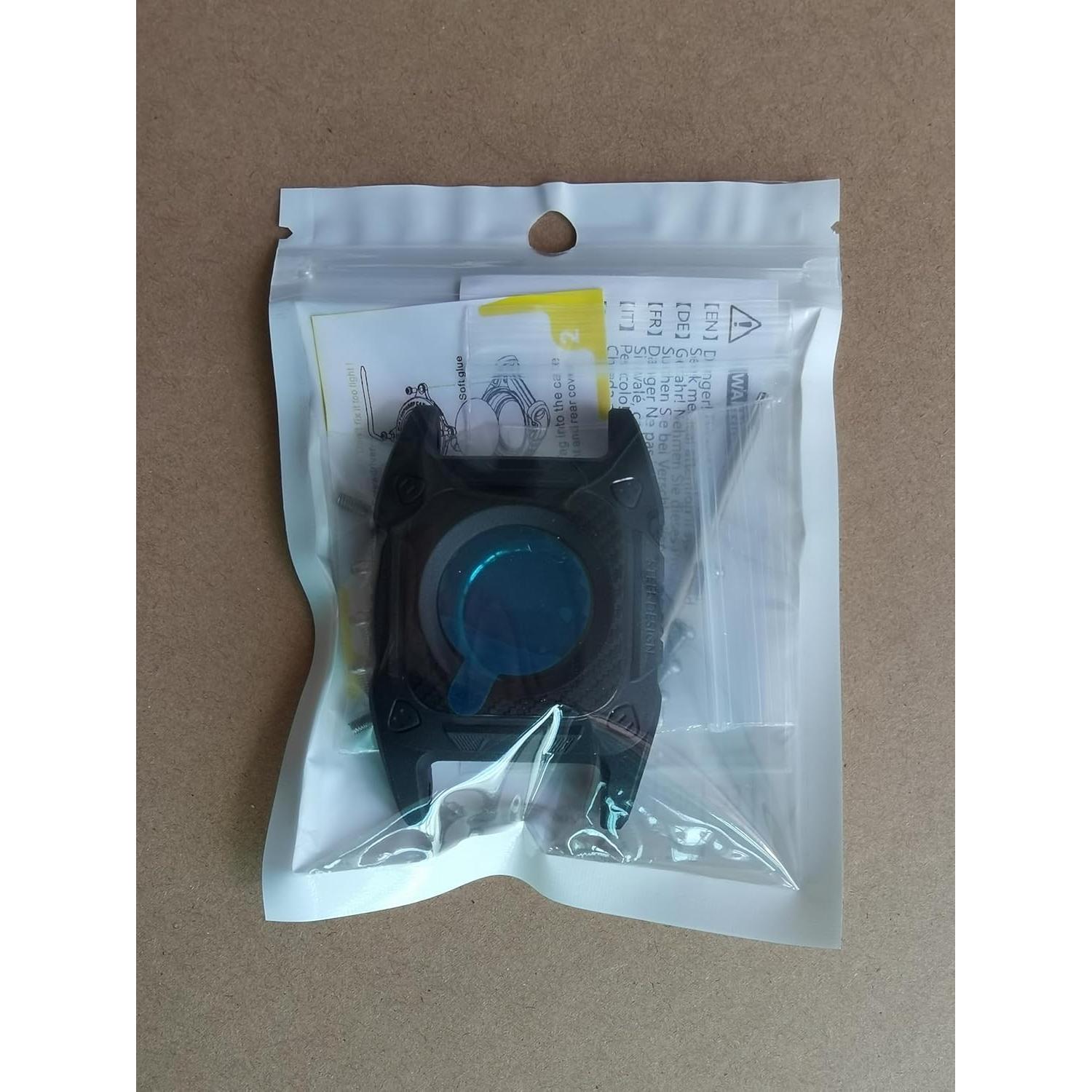 Soporte Airtag para Collar de Perro Sicthy Negro Impermeable