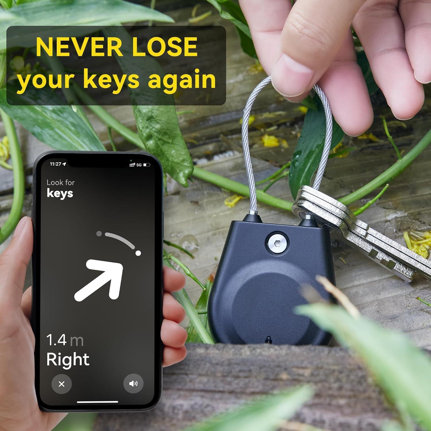 Soporte impermeable para Apple AirTag CITYWAY - 4 paquetes