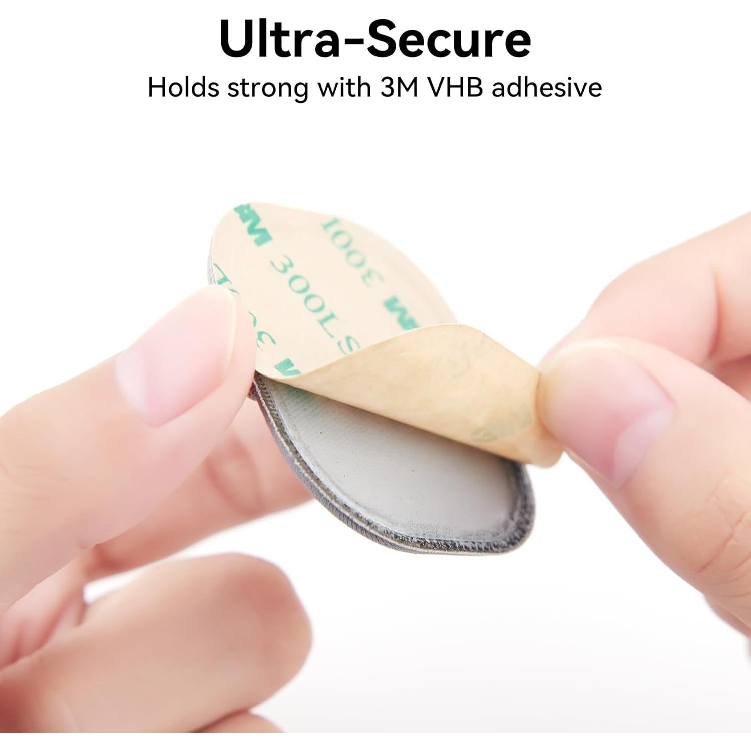 Funda Adhesiva para AirTag DDJ - 2 Pack Gris, Ligera y Protectora