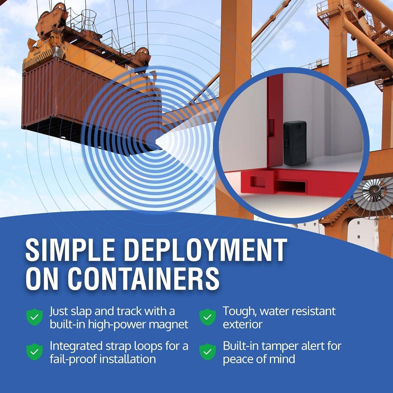 Rastreador GPS 4G LTE BrickHouse Security - 18 Meses de Batería