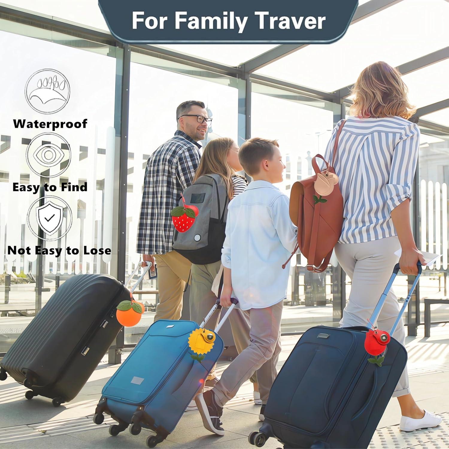 Soporte Etiqueta de Equipaje ZOUITY para AirTag Piña