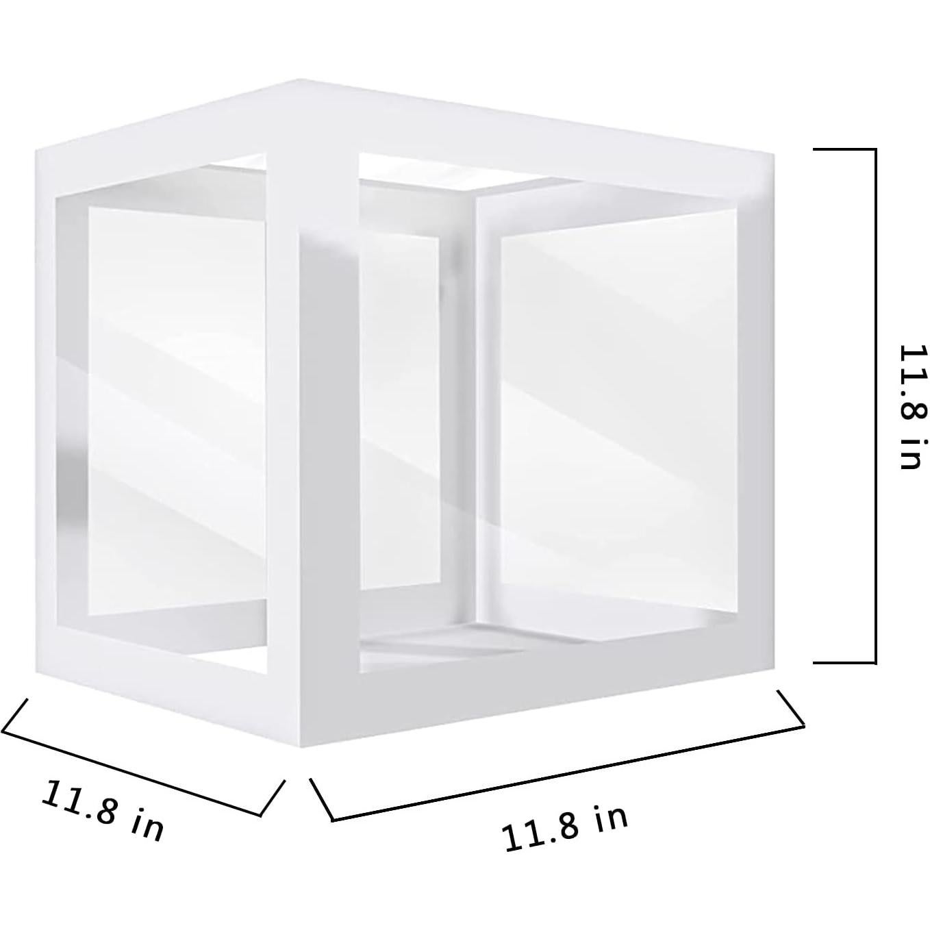 Cajas para Bebés QPEY 4PCS con Letras para Baby Shower