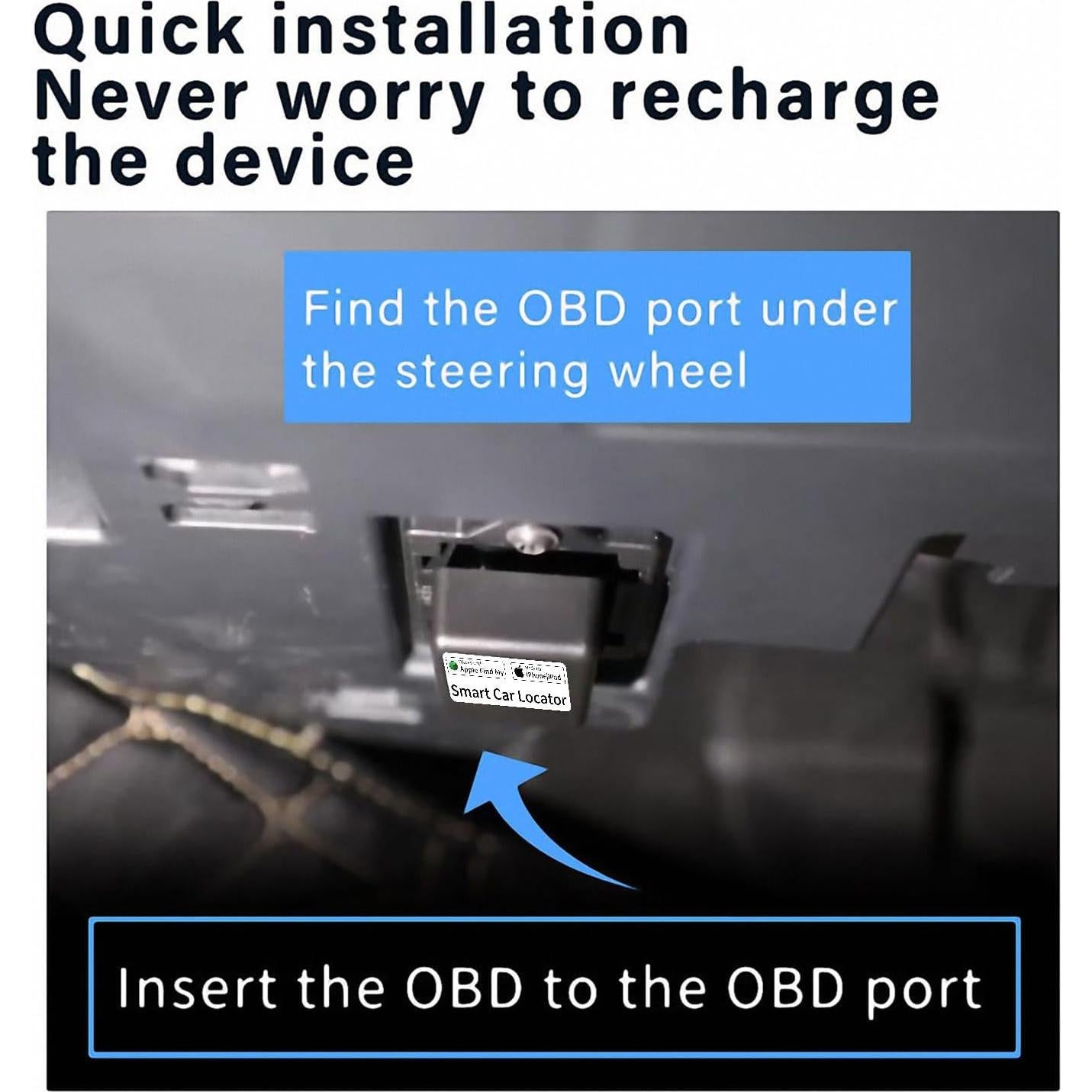 Rastreador GPS OBD I Dobd para iOS - Antipérdida Vehicular