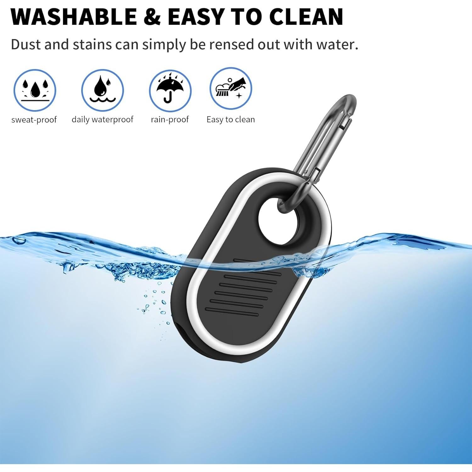 Funda de silicona Galaxy SmartTag2 - 2 unidades, protección total