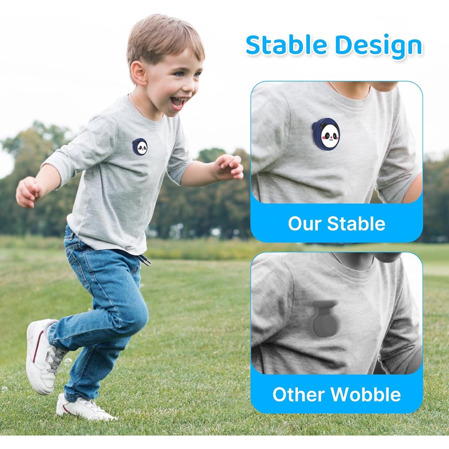 Soporte Oculto para AirTag Motande - 4 Fundas Silicona Niños