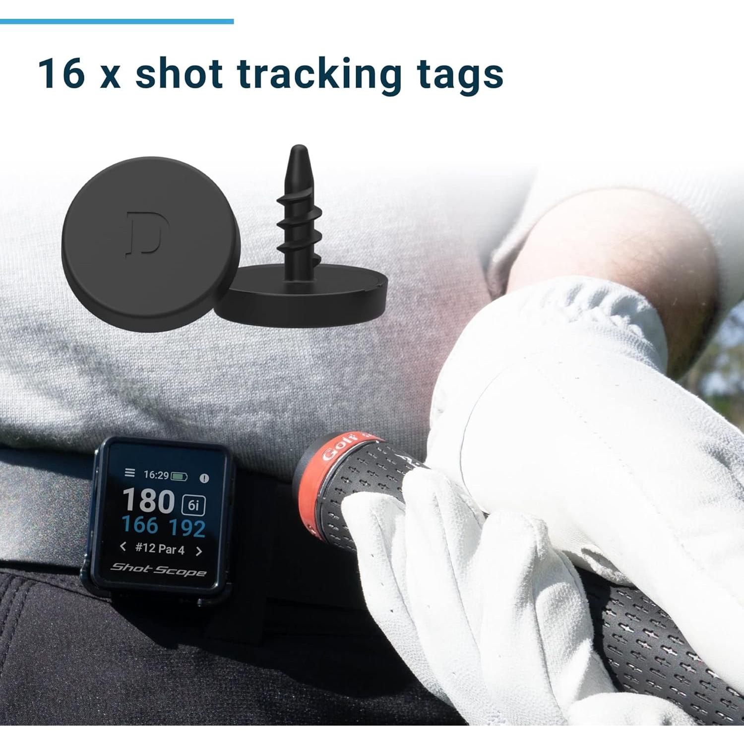 GPS de mano Shot Scope H4 - Seguimiento de golpes y distancias