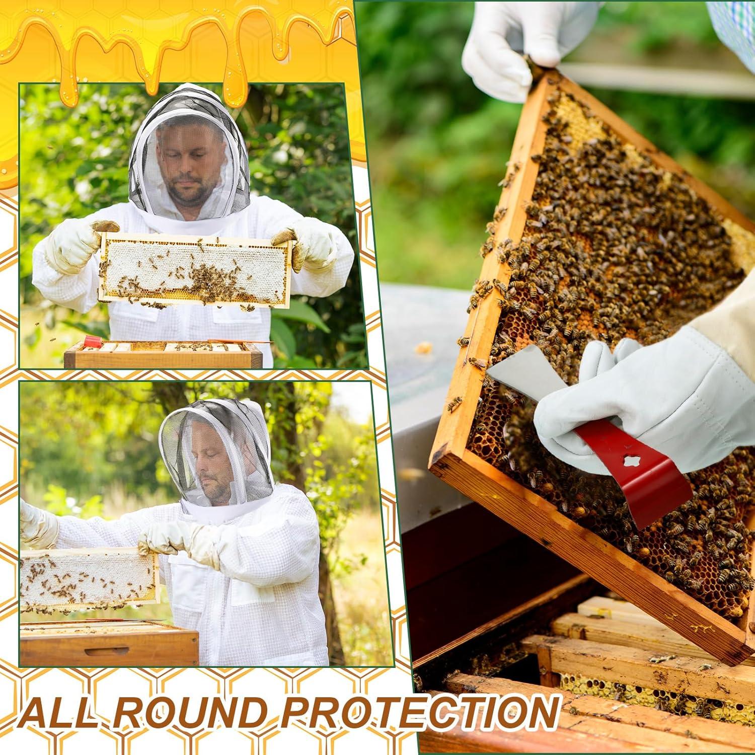 Kit de Apicultura Tioncy 28 Piezas con Ahumador y Velo