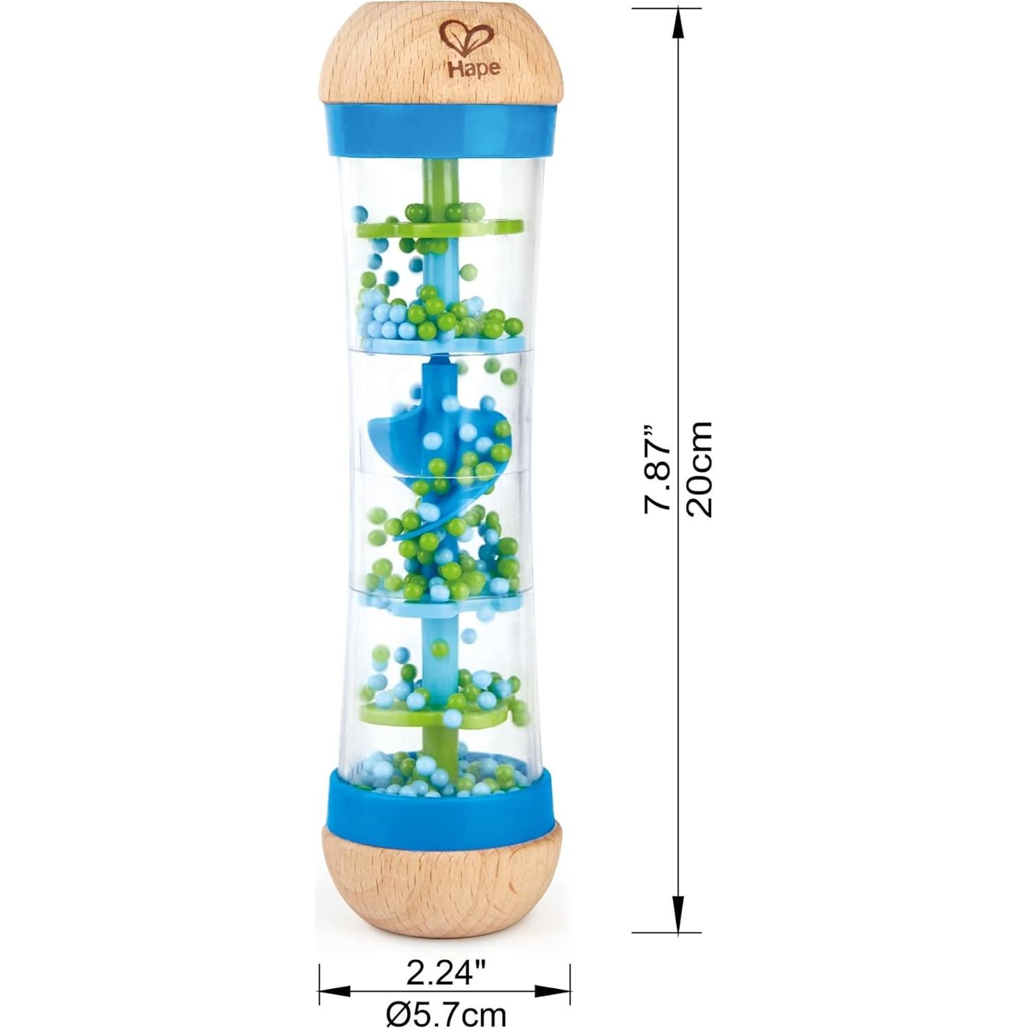 Hape Gotas de Lluvia Musical de Madera para Bebés - Azul