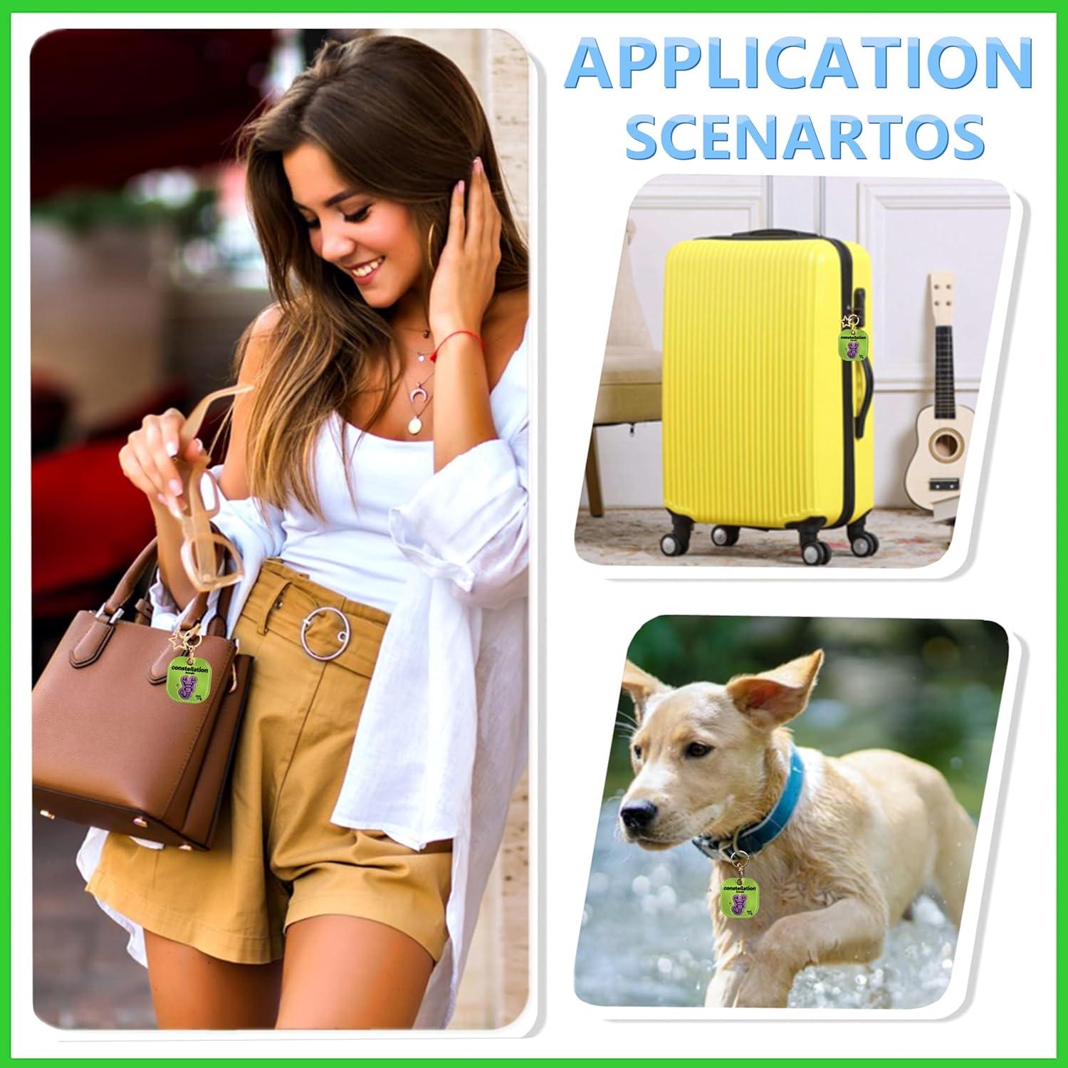 Funda de cuero para AirTag ZOUITY Escorpio - Protección GPS