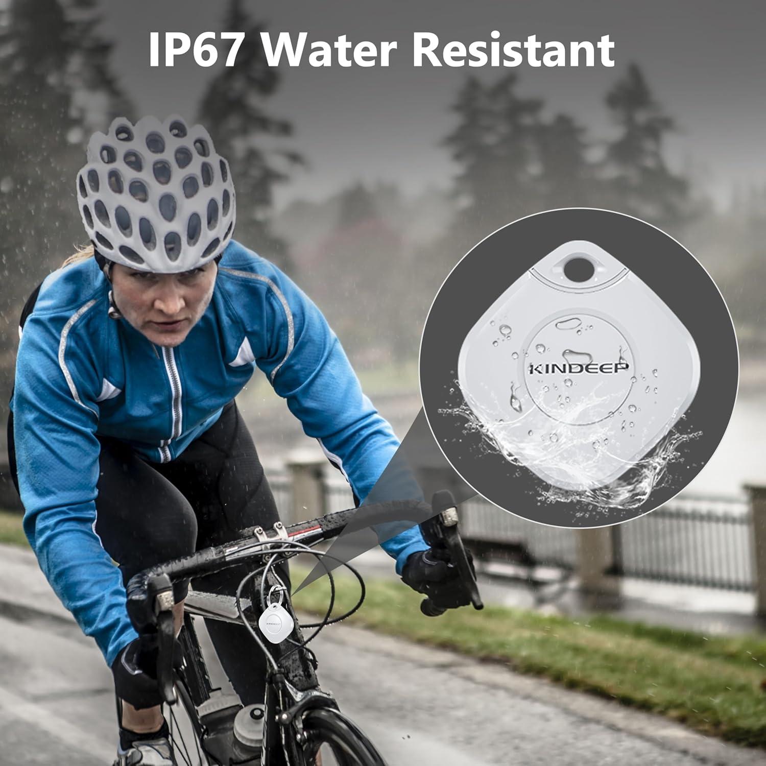 Tracker Air Tags-2 Pack: Smart Key Finder Work with Apple Find My (iOS only), Luggage Tracker Item locators for Kids Dog Pet Wallet Suitcase, Bluetooth Tracking Device for Home Outdoor Travel Hiking