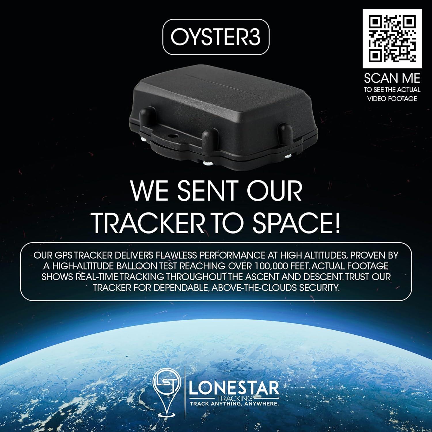 Rastreador GPS Oculto LoneStar Oyster3 4G/5G - Seguridad Vehicular