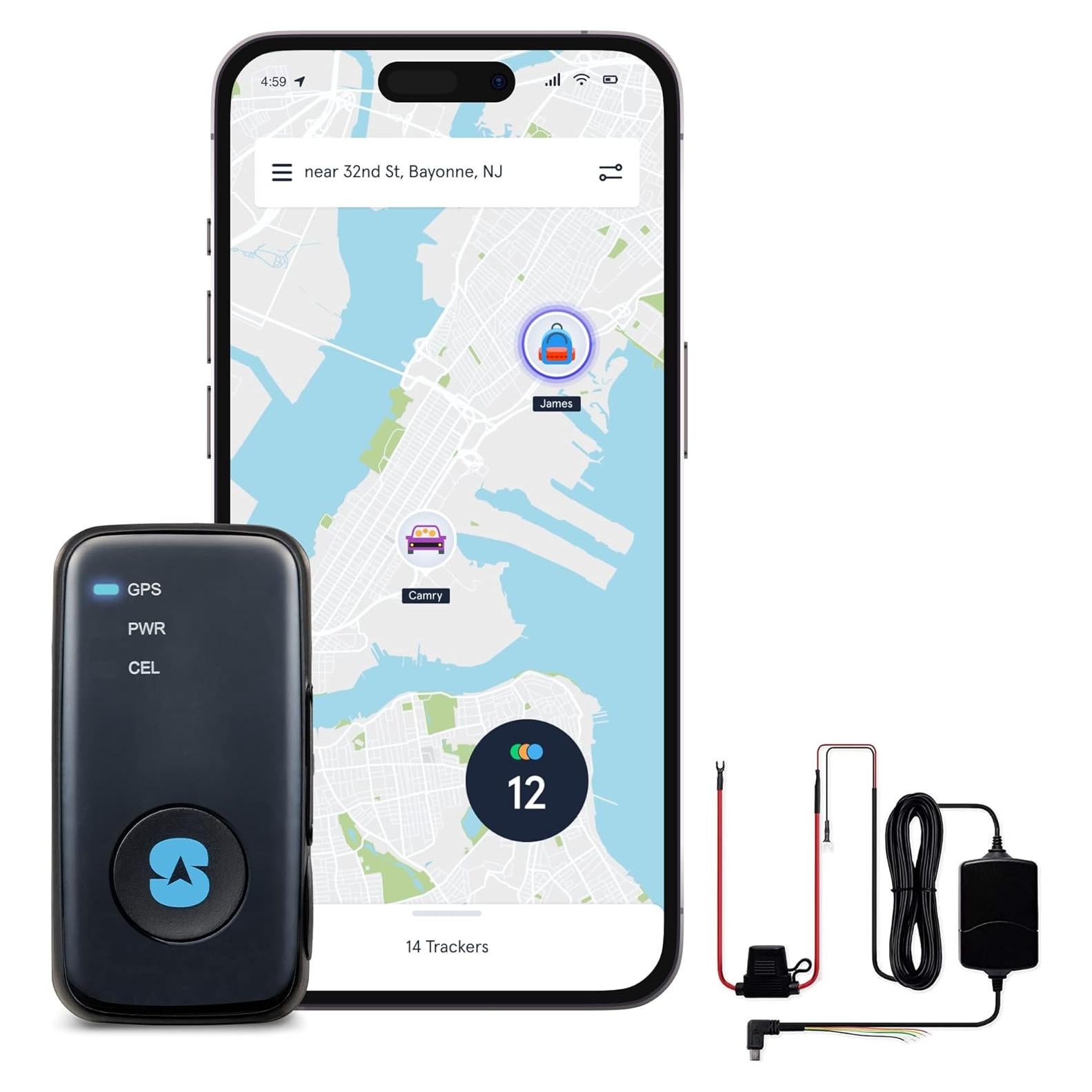 Rastreador GPS Spytec Mini para Vehículos y Activos 4G