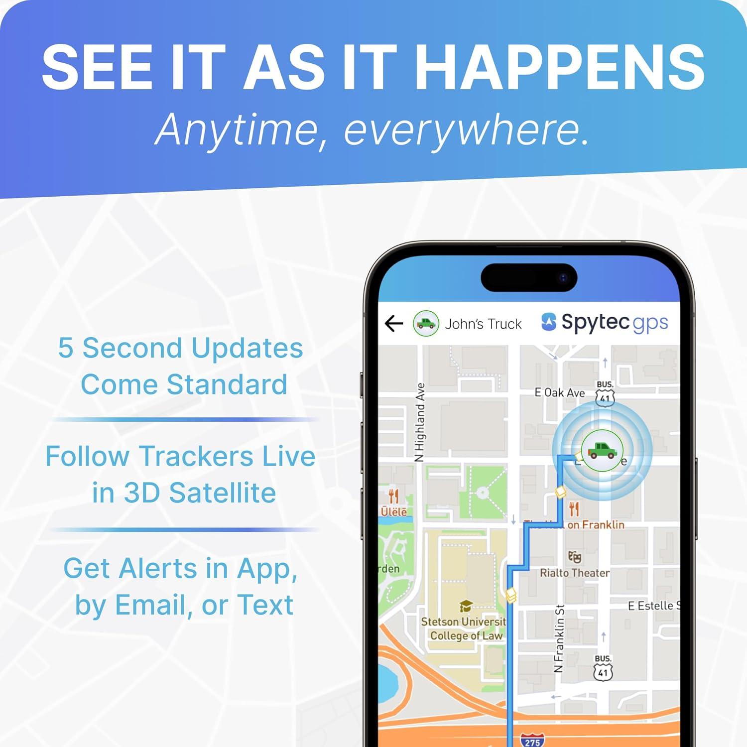 Rastreador GPS Spytec Mini para Vehículos y Activos 4G