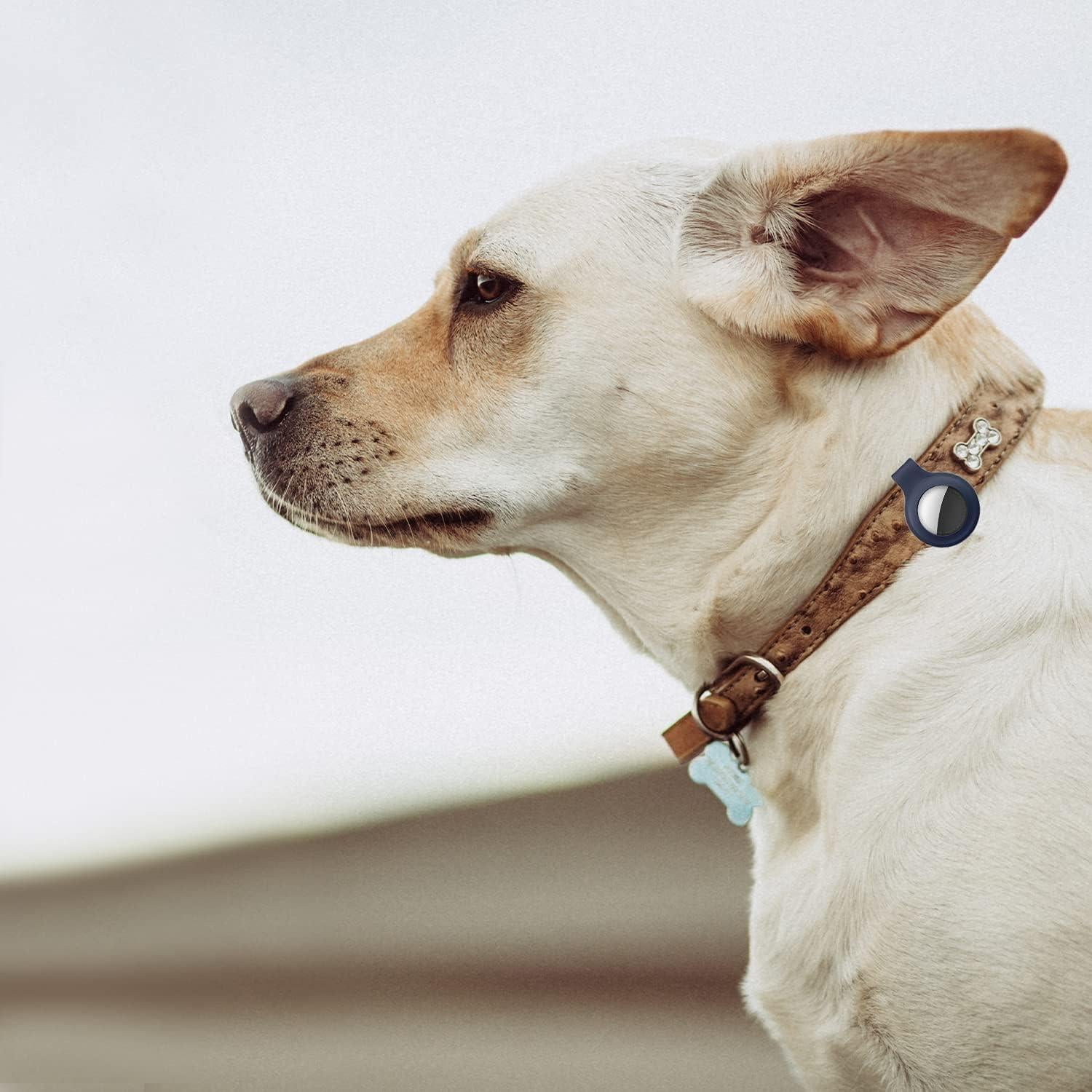 Funda Clip para AirTag Xmada 2PCS Negro - Soporte Seguro