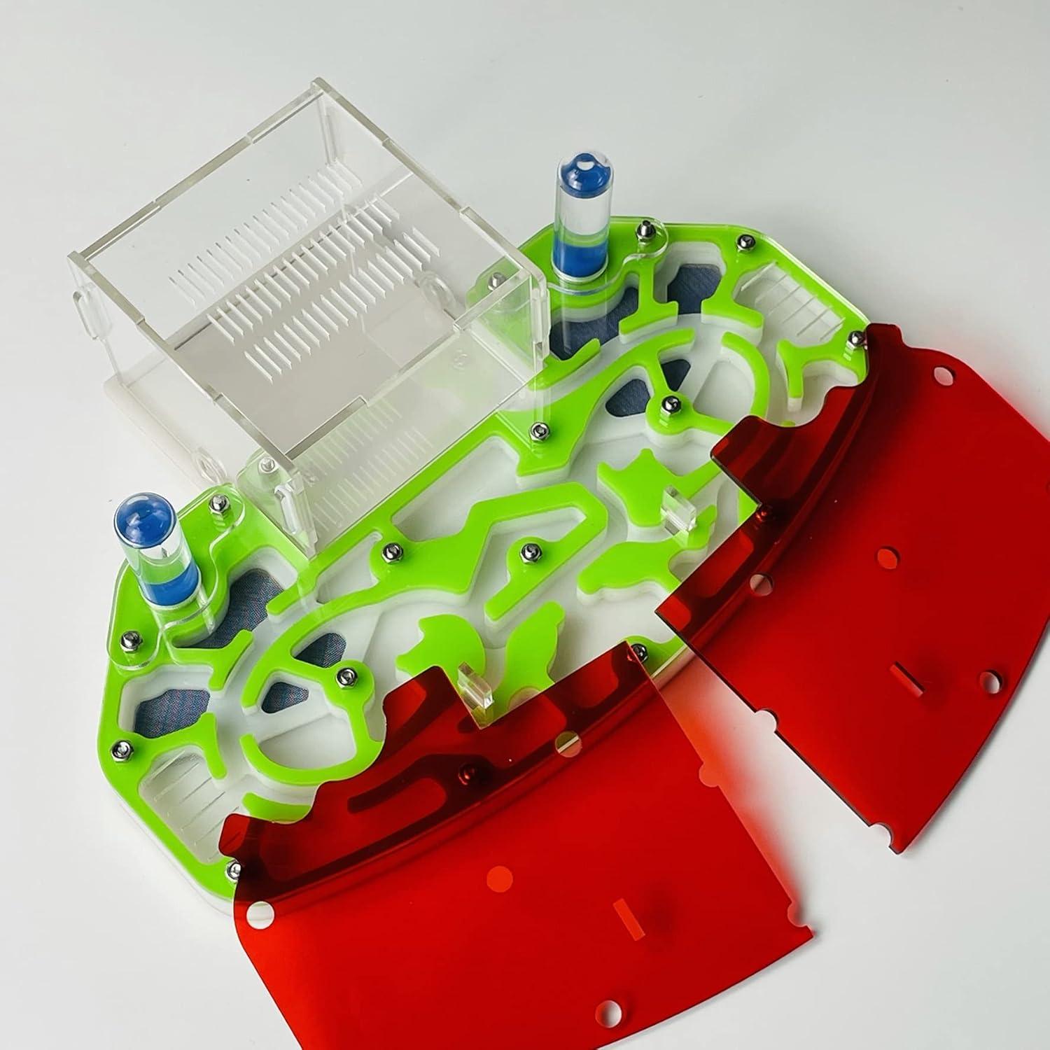 Nido de Hormigas Grande ANT GRAPE 24x18 cm con Arena Verde