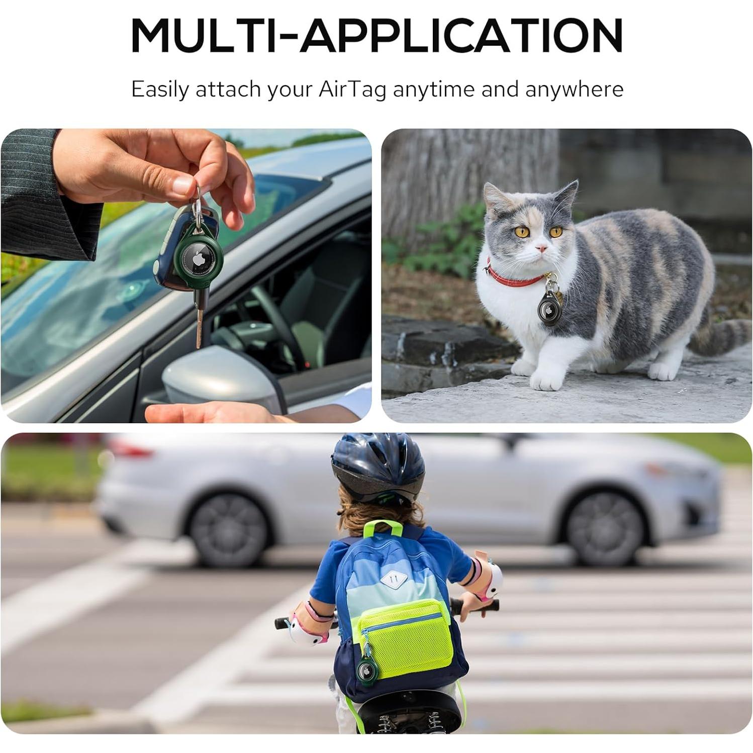 Soporte Impermeable Typecase para AirTag - Paquete de 4