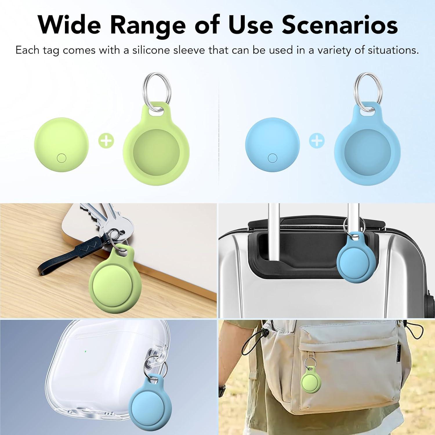 Localizadores de Artículos CASCHO 2-Pack Bluetooth IP67