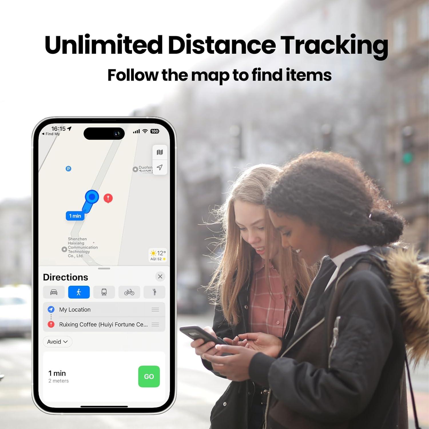 Mini Air Tags eirix Paquete de 5 Macaroon IP67 iOS