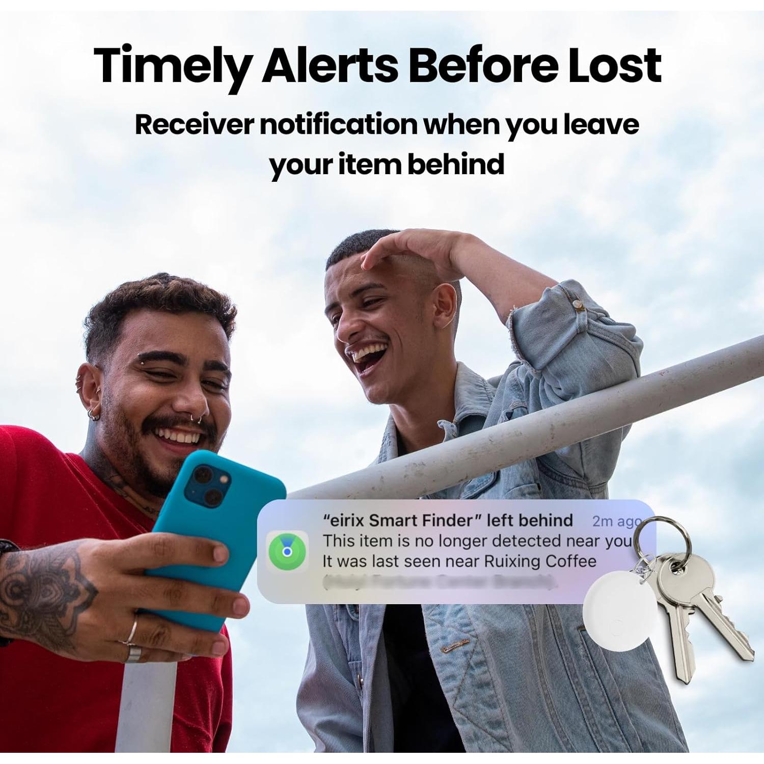 Mini Air Tags eirix Paquete de 5 Macaroon IP67 iOS