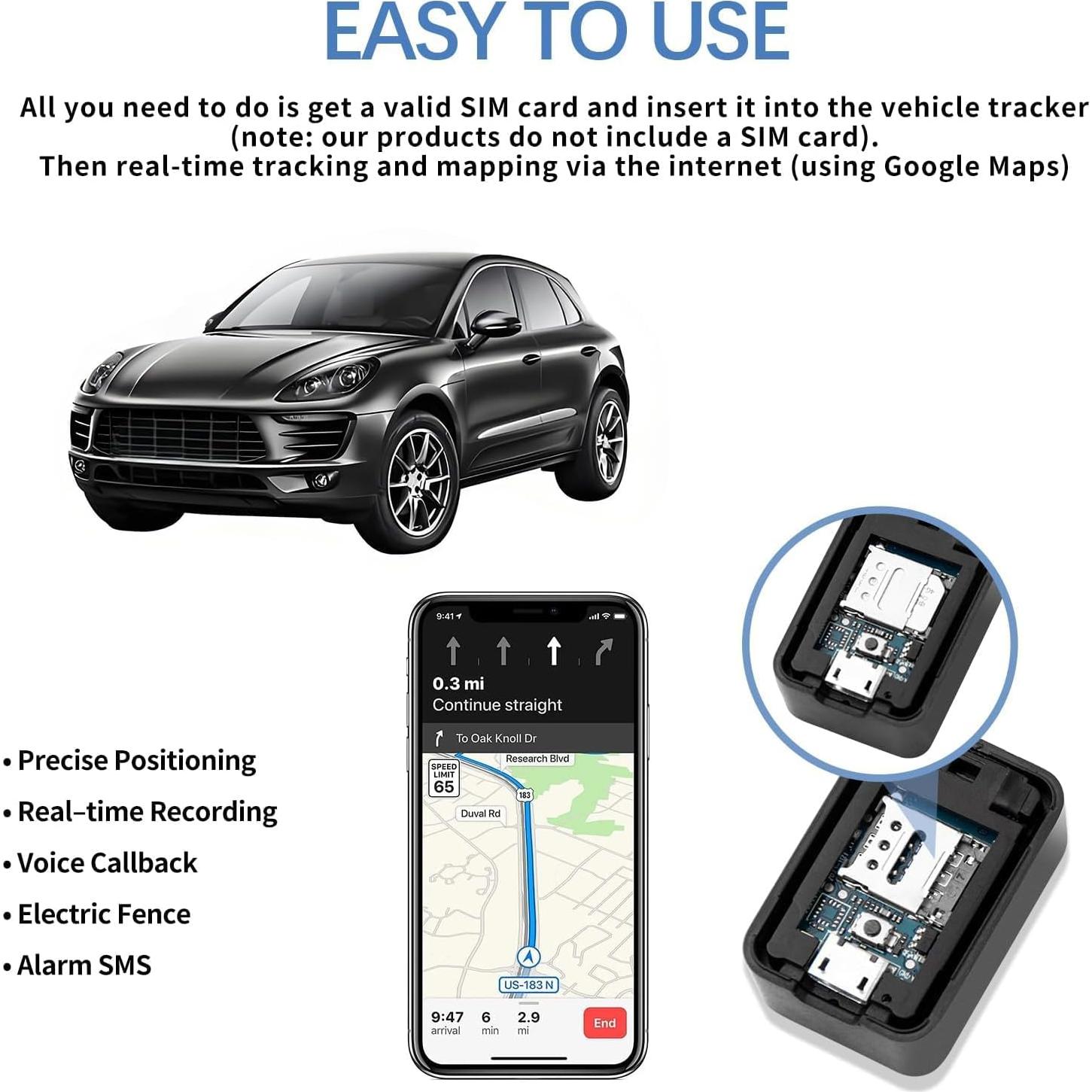 Mini Rastreador GPS Magnético Oldores GF07 - Sin Suscripción