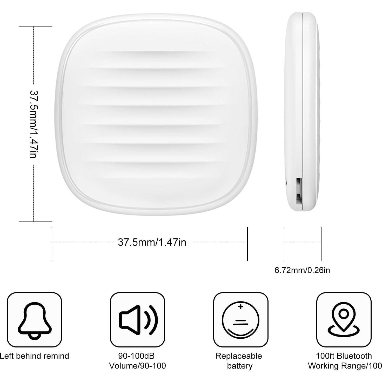 Localizador de Llaves Bluetooth HOMELEAD HB11 iOS