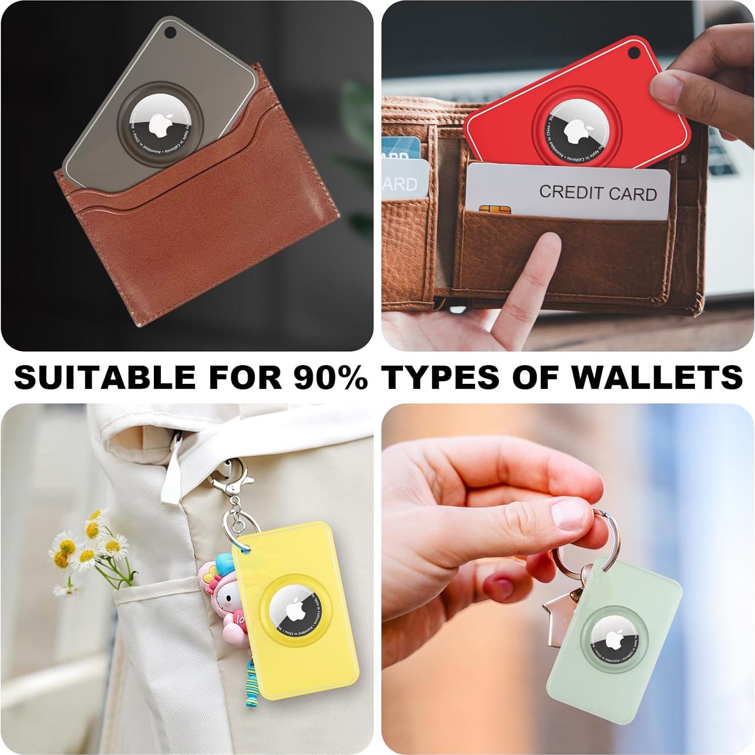 Soporte de billetera ultra delgado Natyos para AirTag