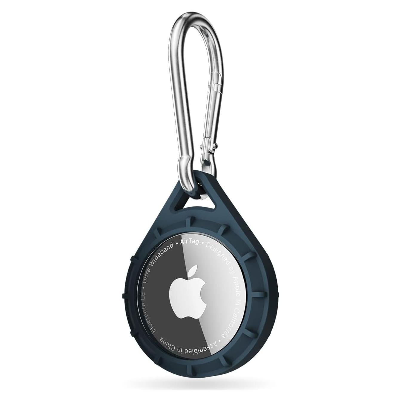 Funda Protectora Pelican para AirTag con Clip Marino