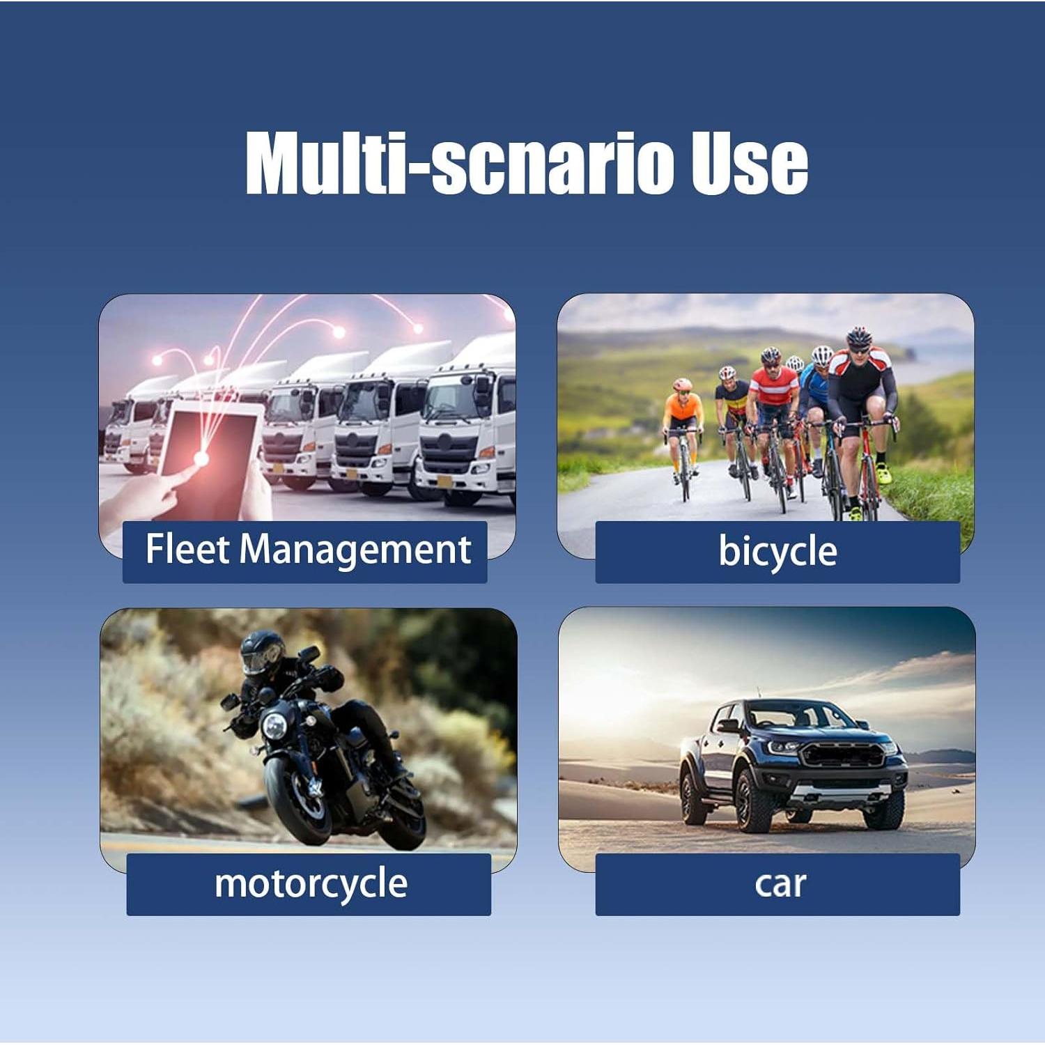 Rastreador GPS Niuvith G05A para Vehículo con SIM y Batería 6000mAh