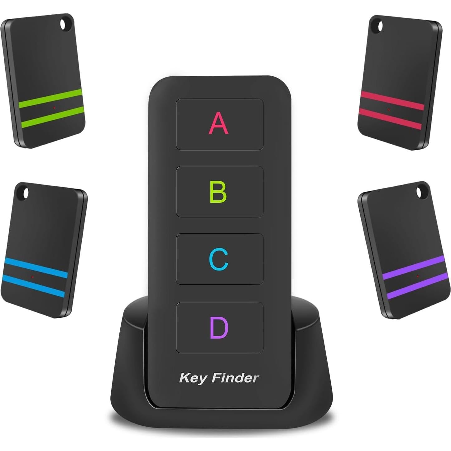 Buscador de Llaves Inalámbrico Midlocater - 4 Dispositivos 85dB