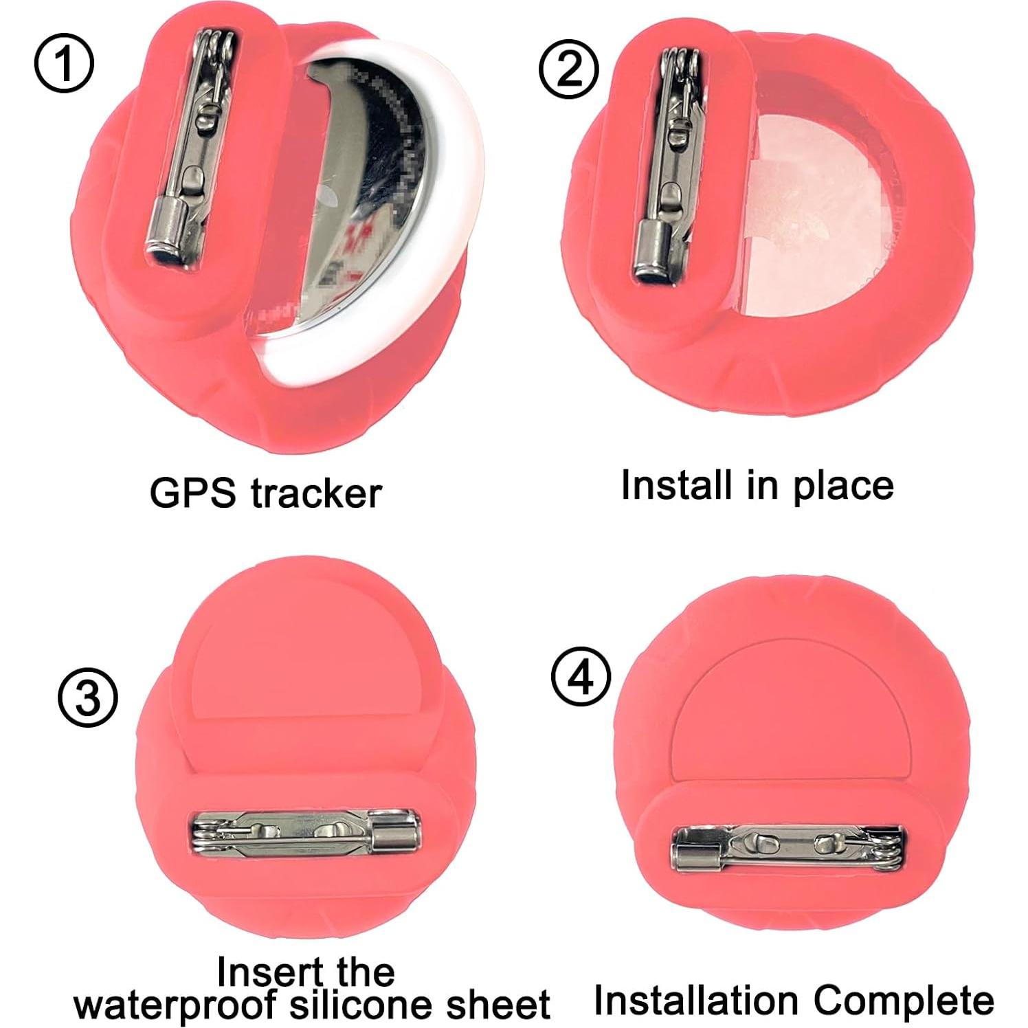 Funda de Silicona para AirTag Apple - A Prueba de Agua y Oculta
