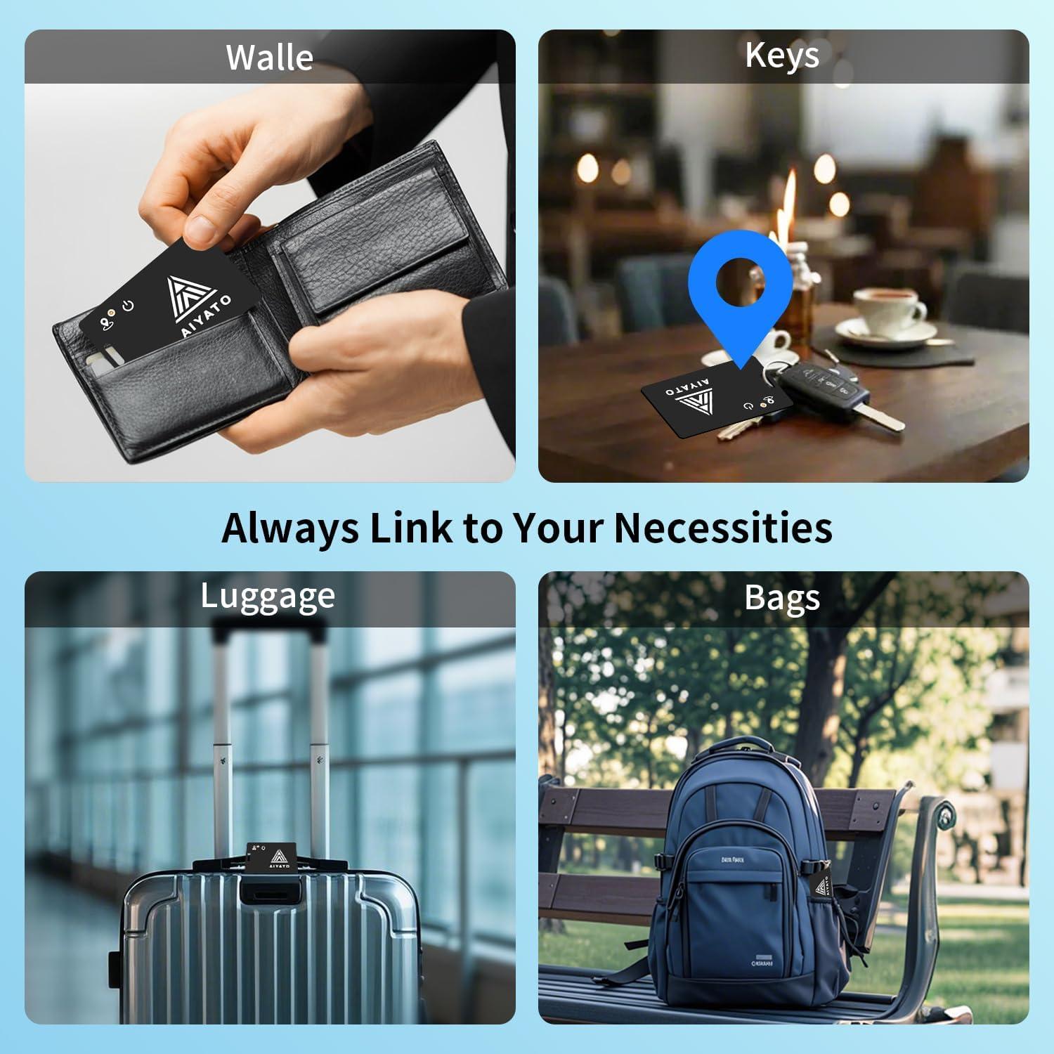 Localizador Inteligente DOHOME IP68 para Llaves y Carteras