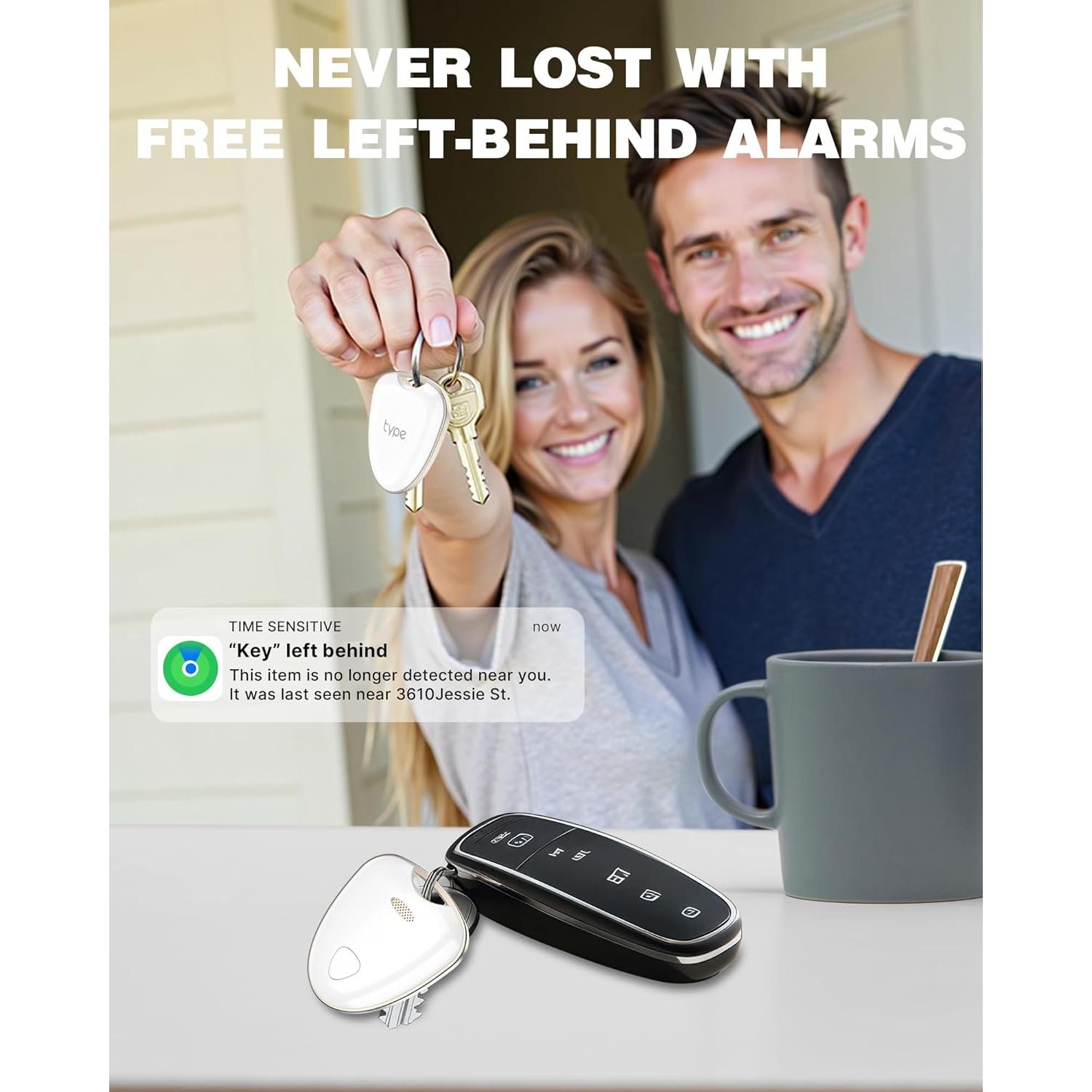 Etiquetas de Rastreo Bluetooth Typecase AK300 para iOS