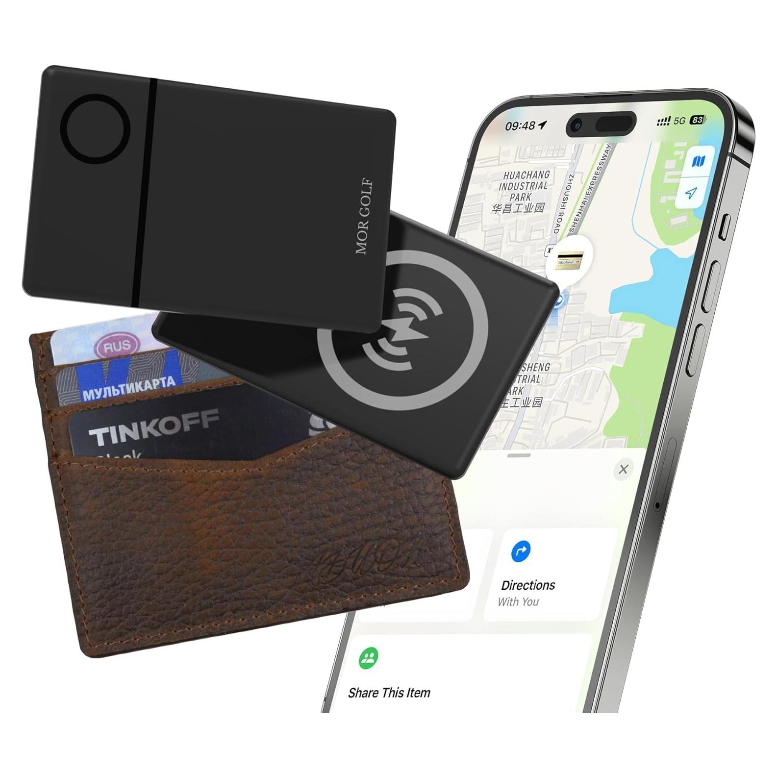 Tarjeta Rastreador Bluetooth MOR GOLF 2 Pack IP68 Recargable