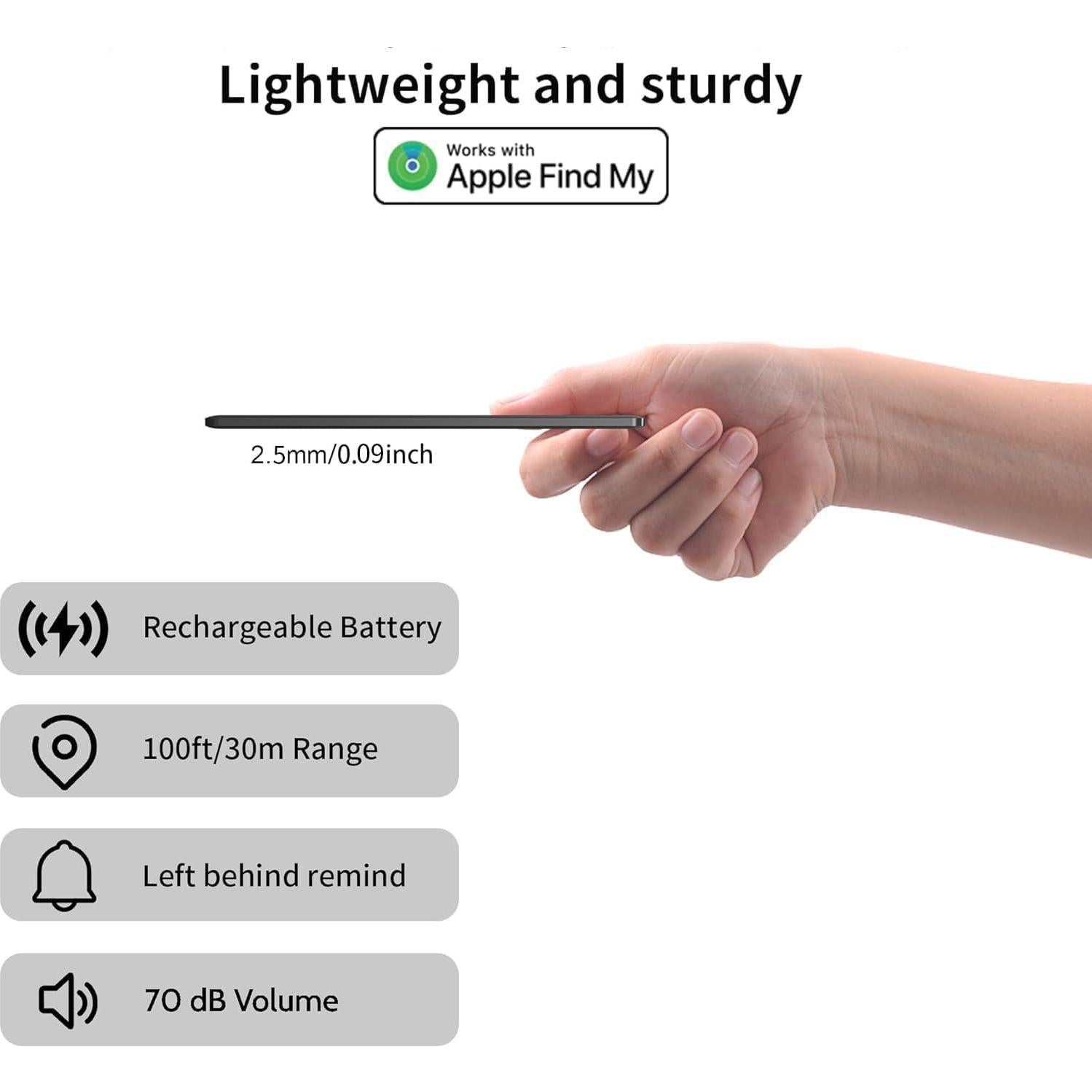 Tarjeta Rastreador Bluetooth MOR GOLF 2 Pack IP68 Recargable