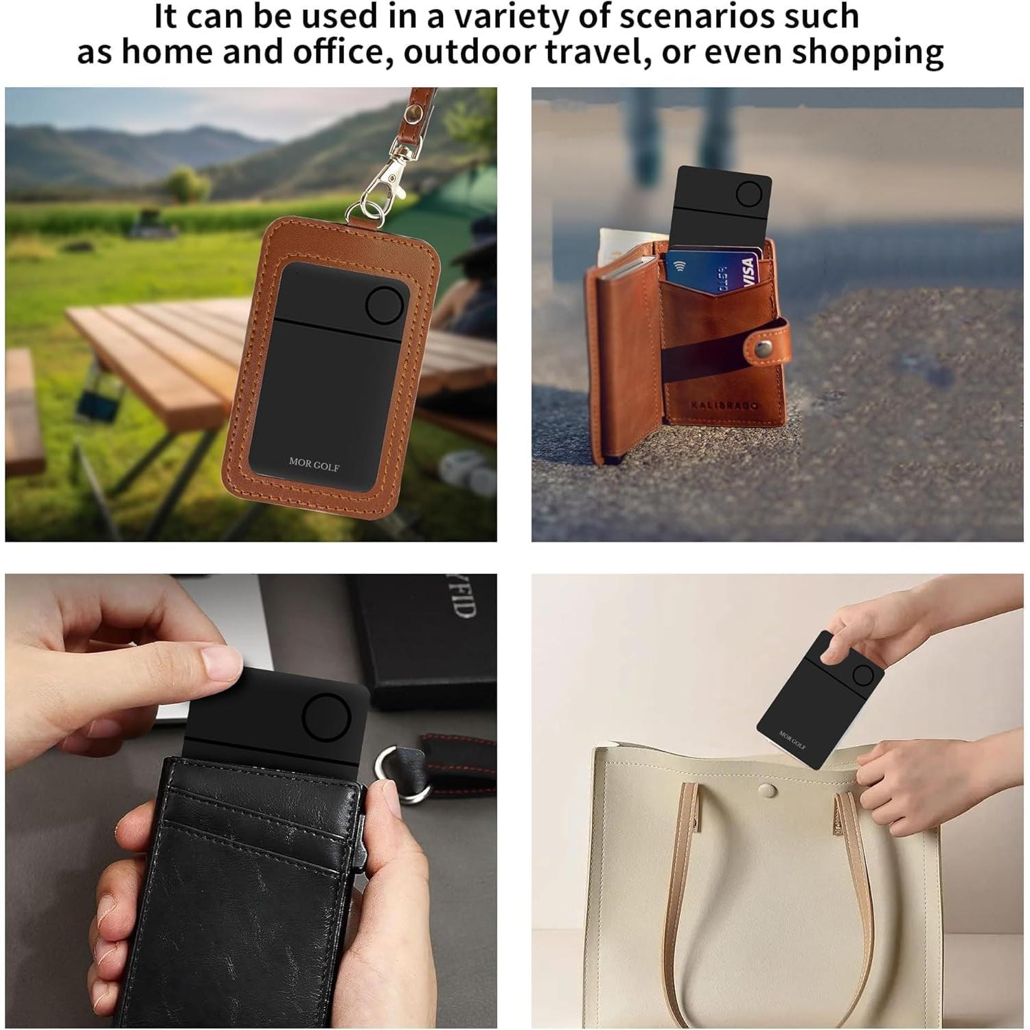 Tarjeta Rastreador Bluetooth MOR GOLF 2 Pack IP68 Recargable