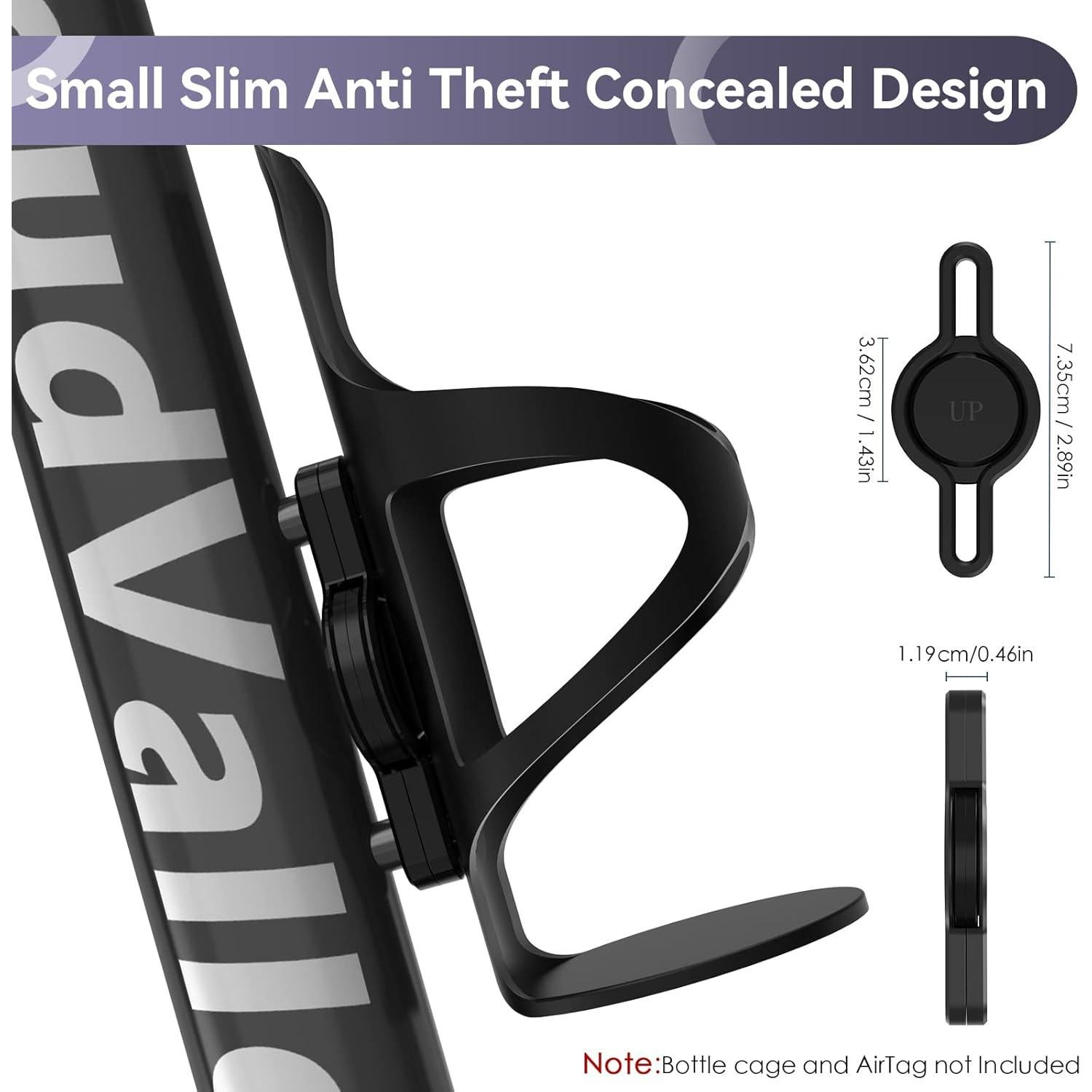 Soporte para bicicleta CloudValley para AirTag, impermeable