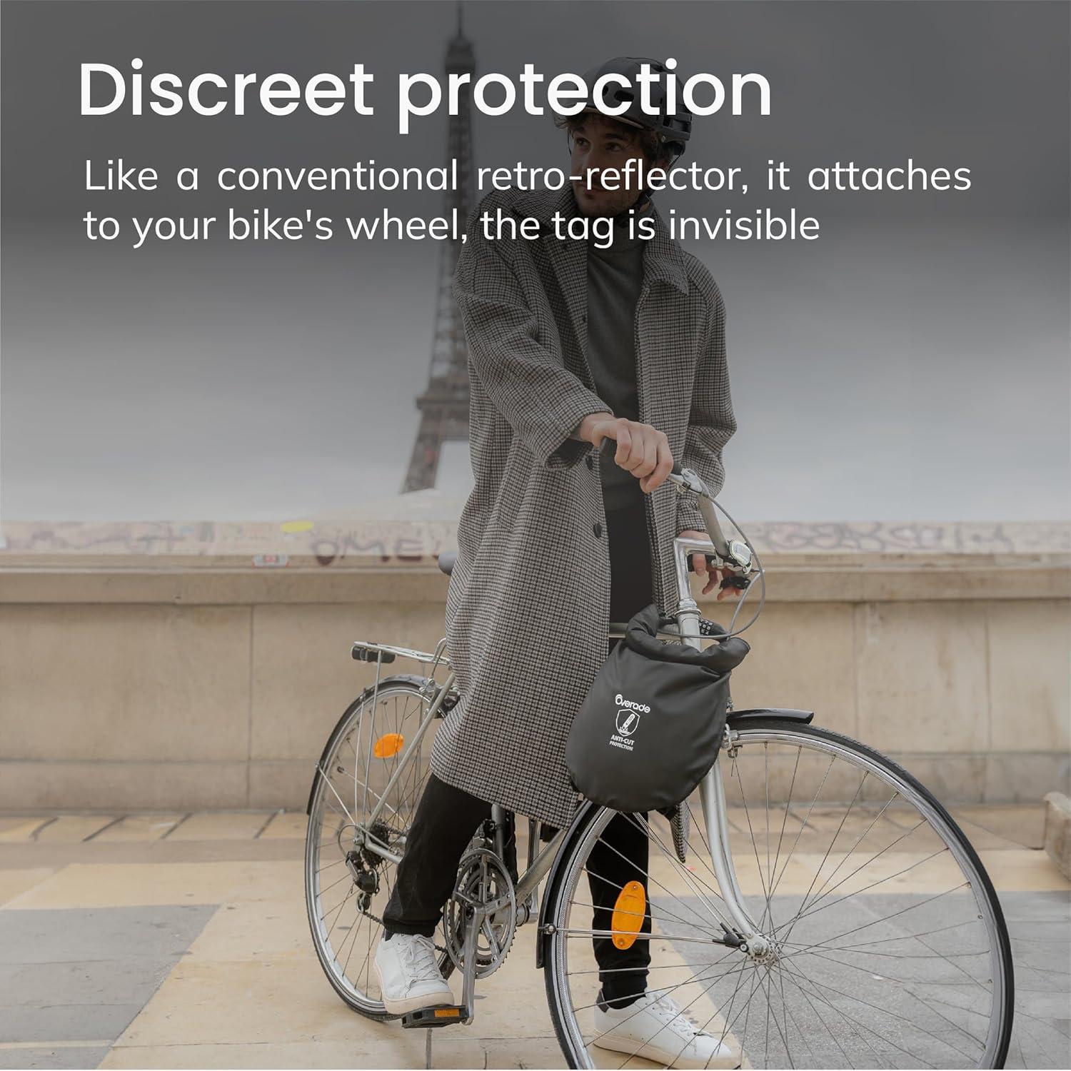 Soporte para GPS AirTag Overade AIRFLEC x2 - Reflectores de Rueda